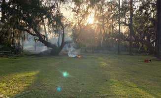 Jan C.'s photo of camping with pets at Colonels Island Waterfront near Darien, GA