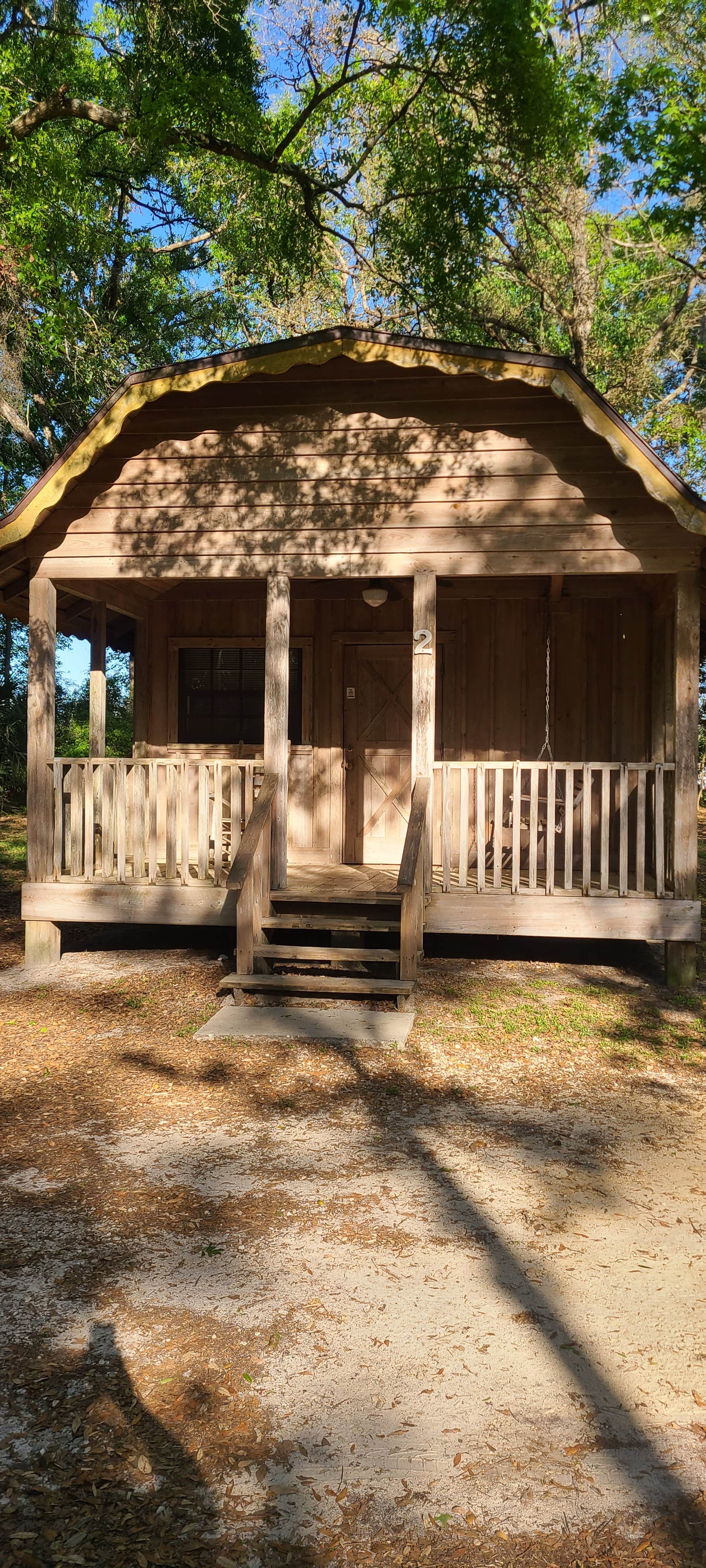 Chad N.'s photo of a cabin at Otter Springs Park & Campground near Lake Butler, FL