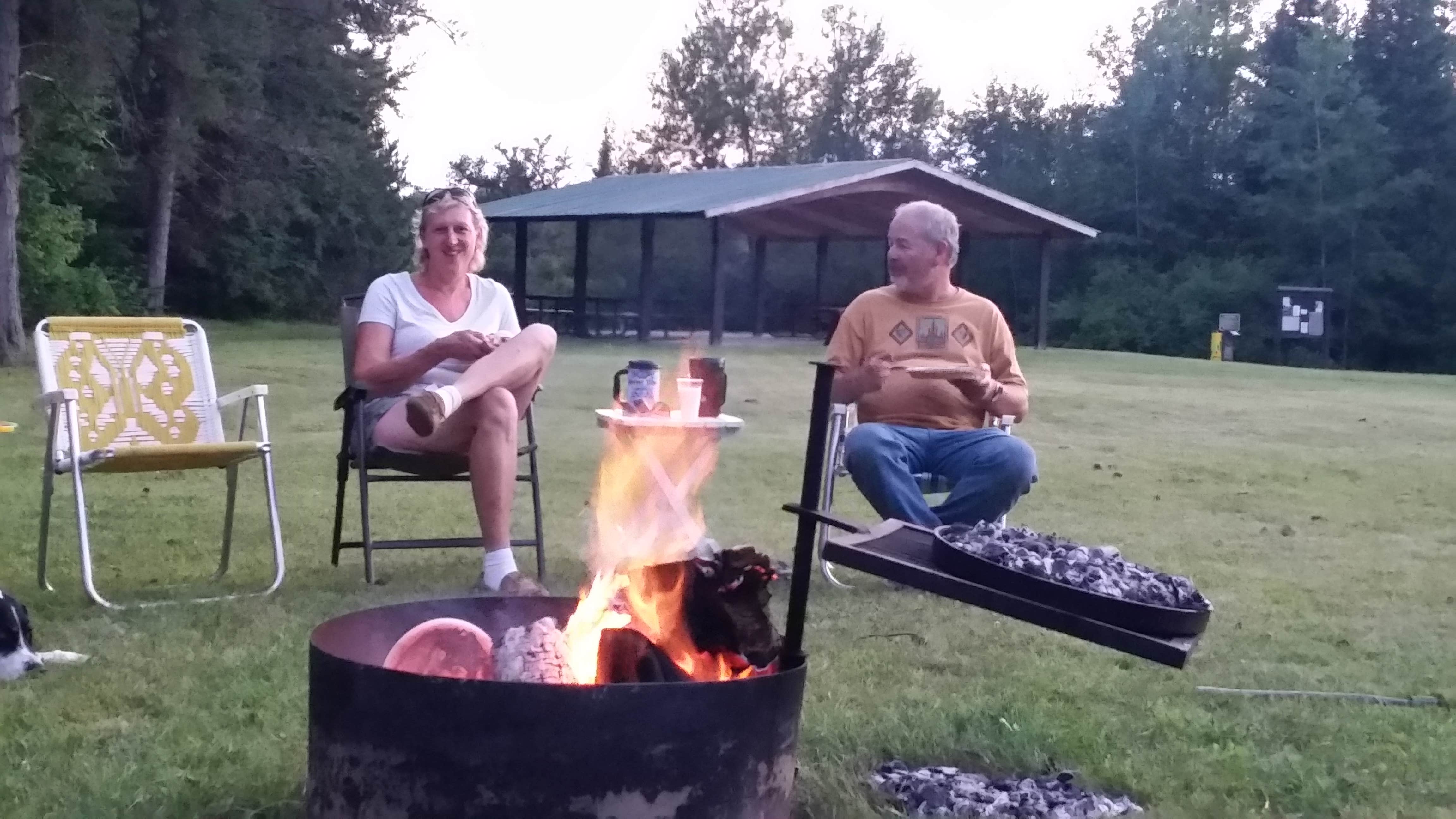 Camper-submitted photo at Bear Lake Campground (not Superior Hiking Trail) near Chisholm, MN