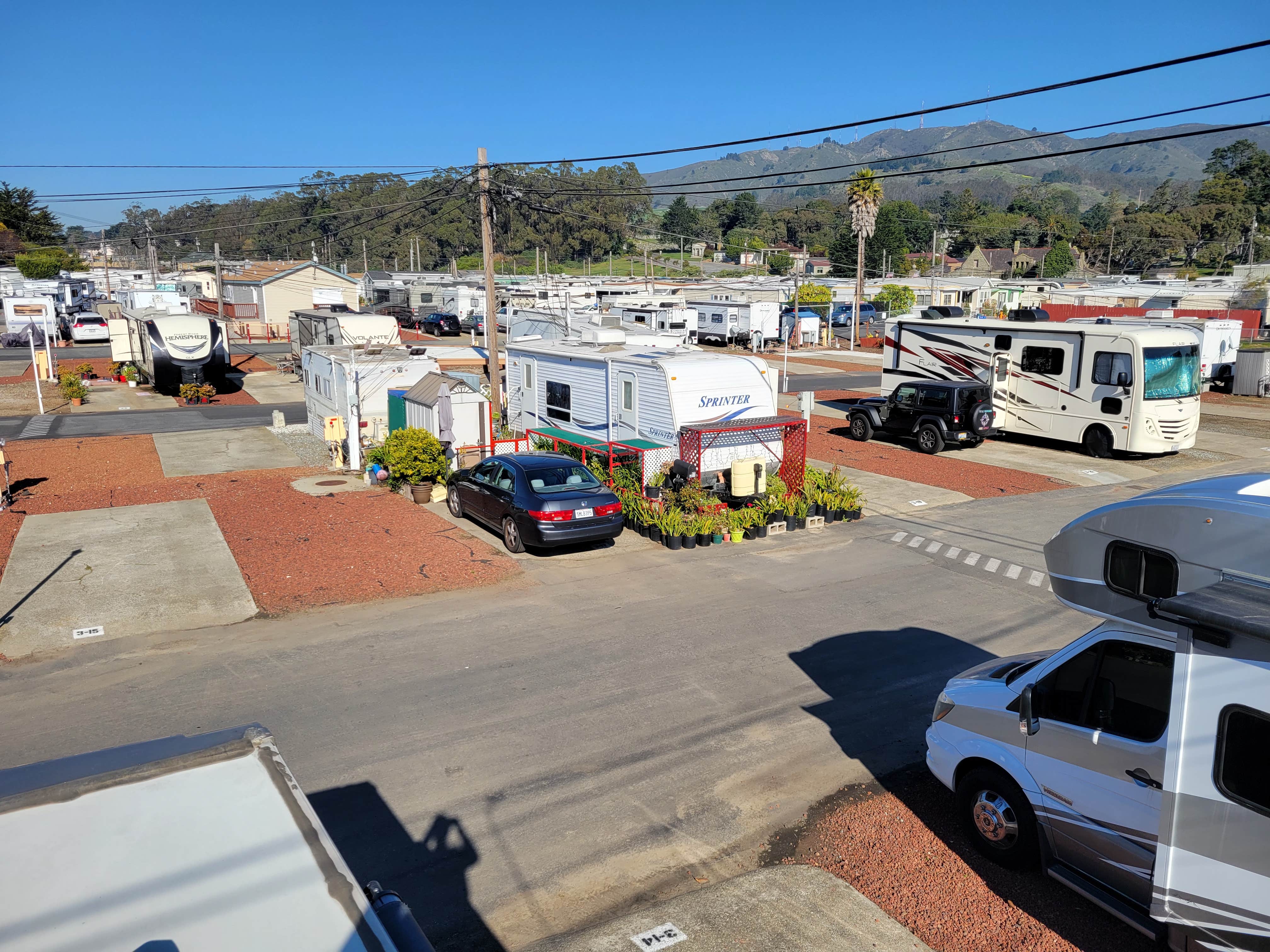 Camper-submitted photo at Treasure Island MH and RV Park near Muir Woods, CA