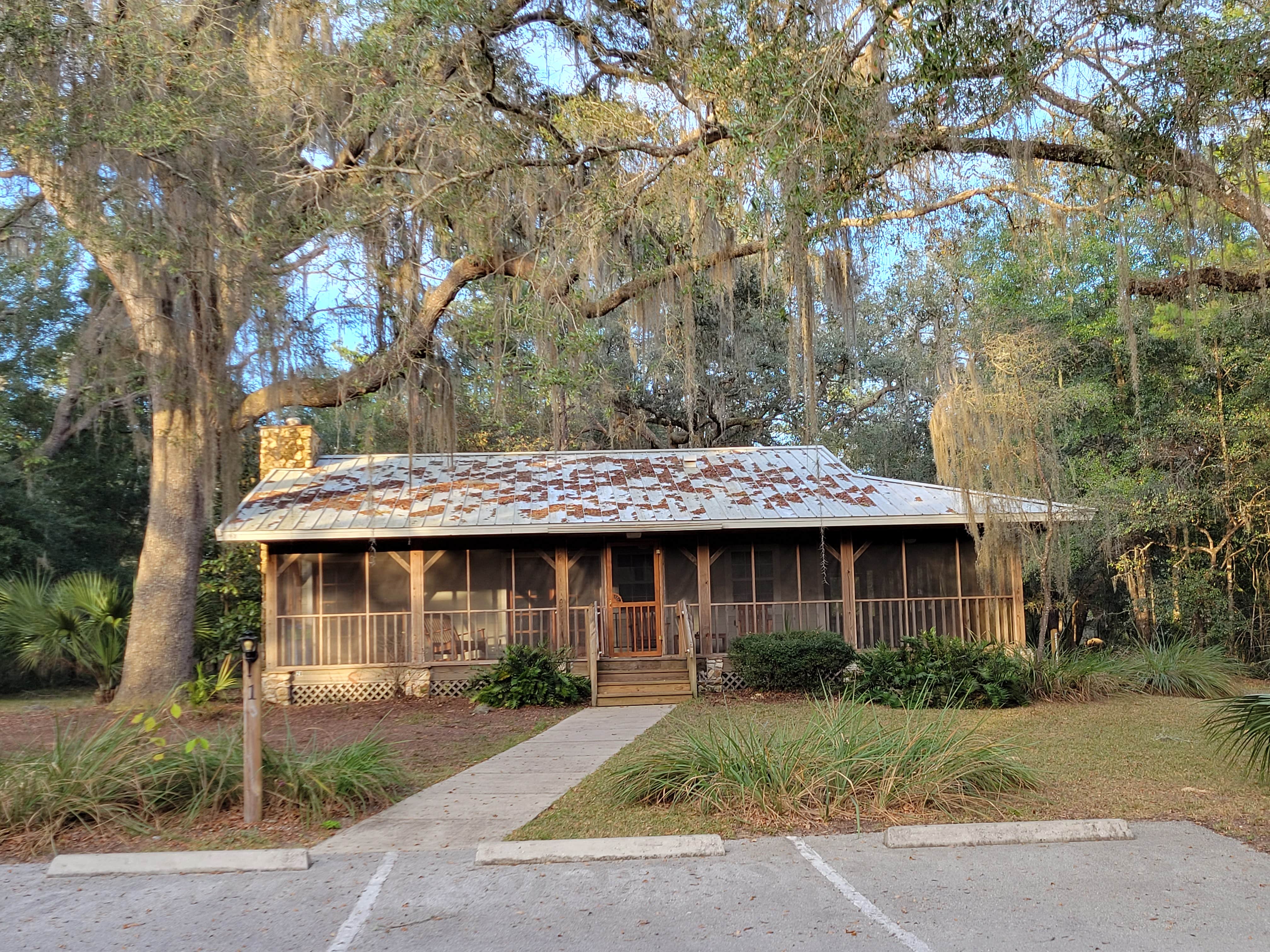 janet H.'s photo of glamping accommodations at Silver Springs State Park Campground near Lake Panasoffkee, FL