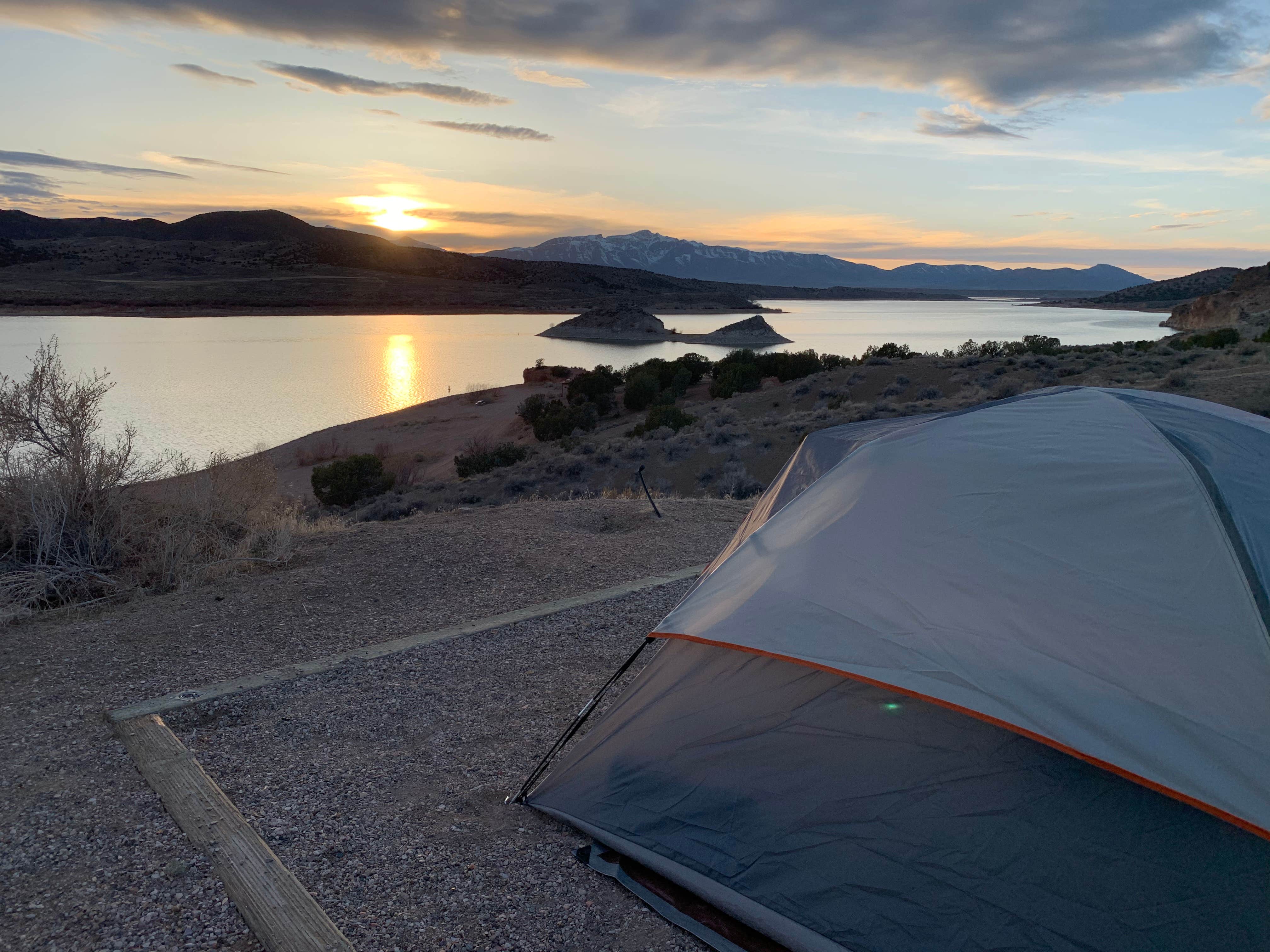 Ashlee W.'s photo at Painted Rocks Campground — Yuba State Park near Delta, UT