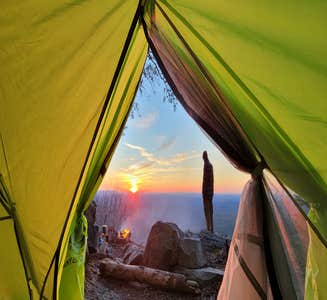 Camper-submitted photo from McDill Point Backcountry — Cheaha State Park
