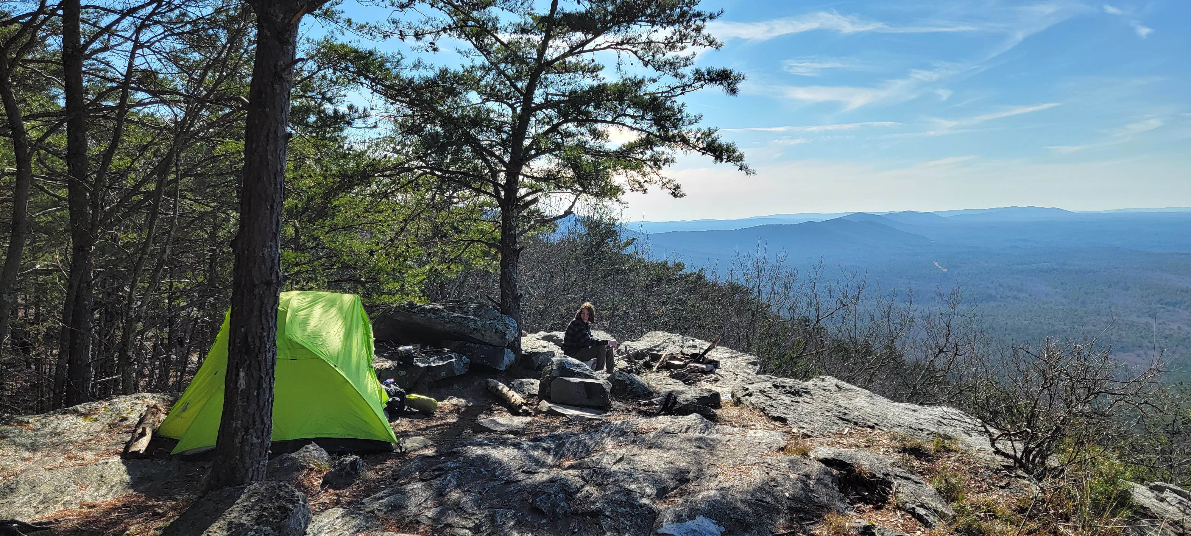 Camper-submitted photo at McDill Point Backcountry — Cheaha State Park near Lineville, AL