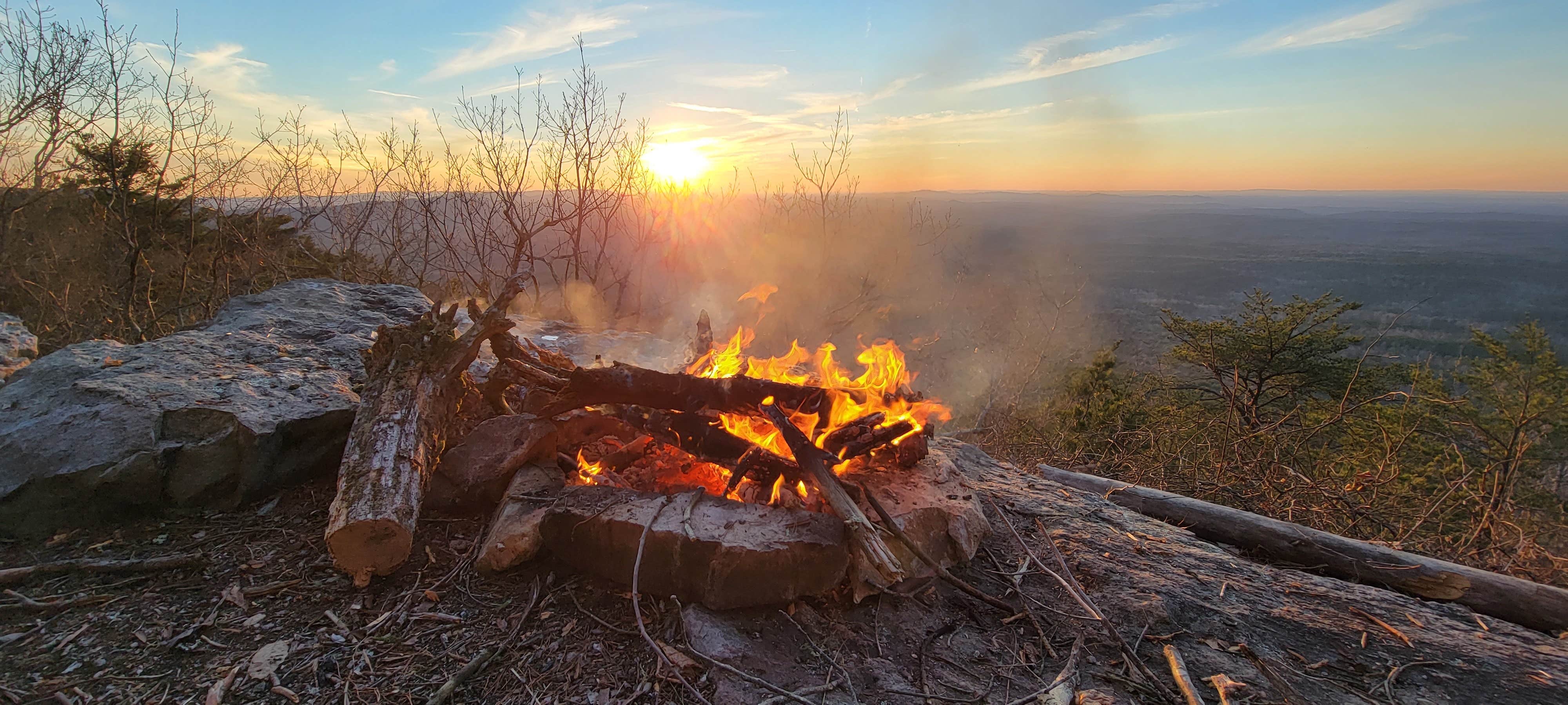 Camper-submitted photo at McDill Point Backcountry — Cheaha State Park near Lineville, AL