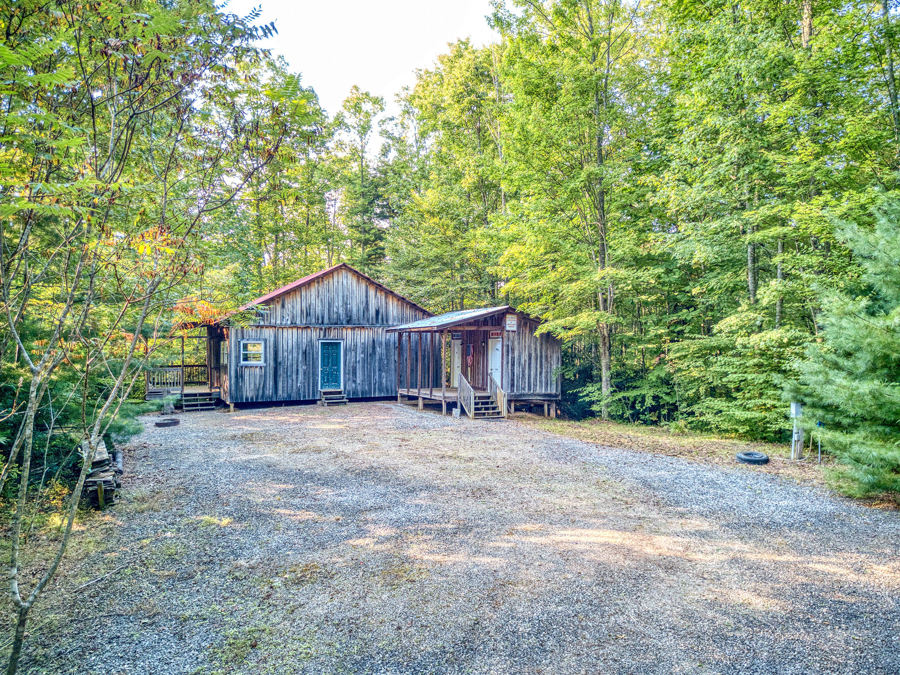 Camping near Mount Sterling: Falcon Expeditions - Big Creek Rustic Camp, Hartford, North Carolina