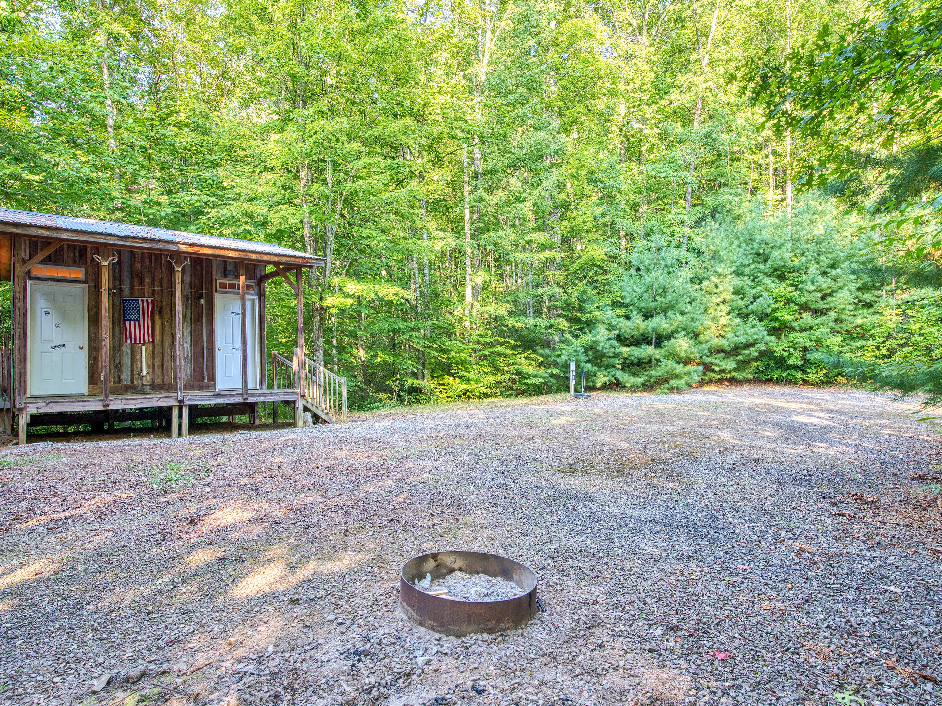 Camper-submitted photo at Falcon Expeditions - Big Creek Rustic Camp near Hartford, TN