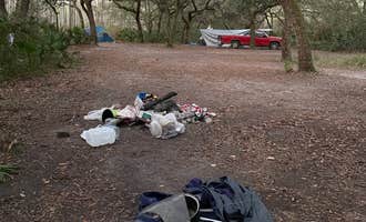 Camping near St. Johns River Dispersed Spot - Ocala NF: Davenport Landing, Welaka, Florida