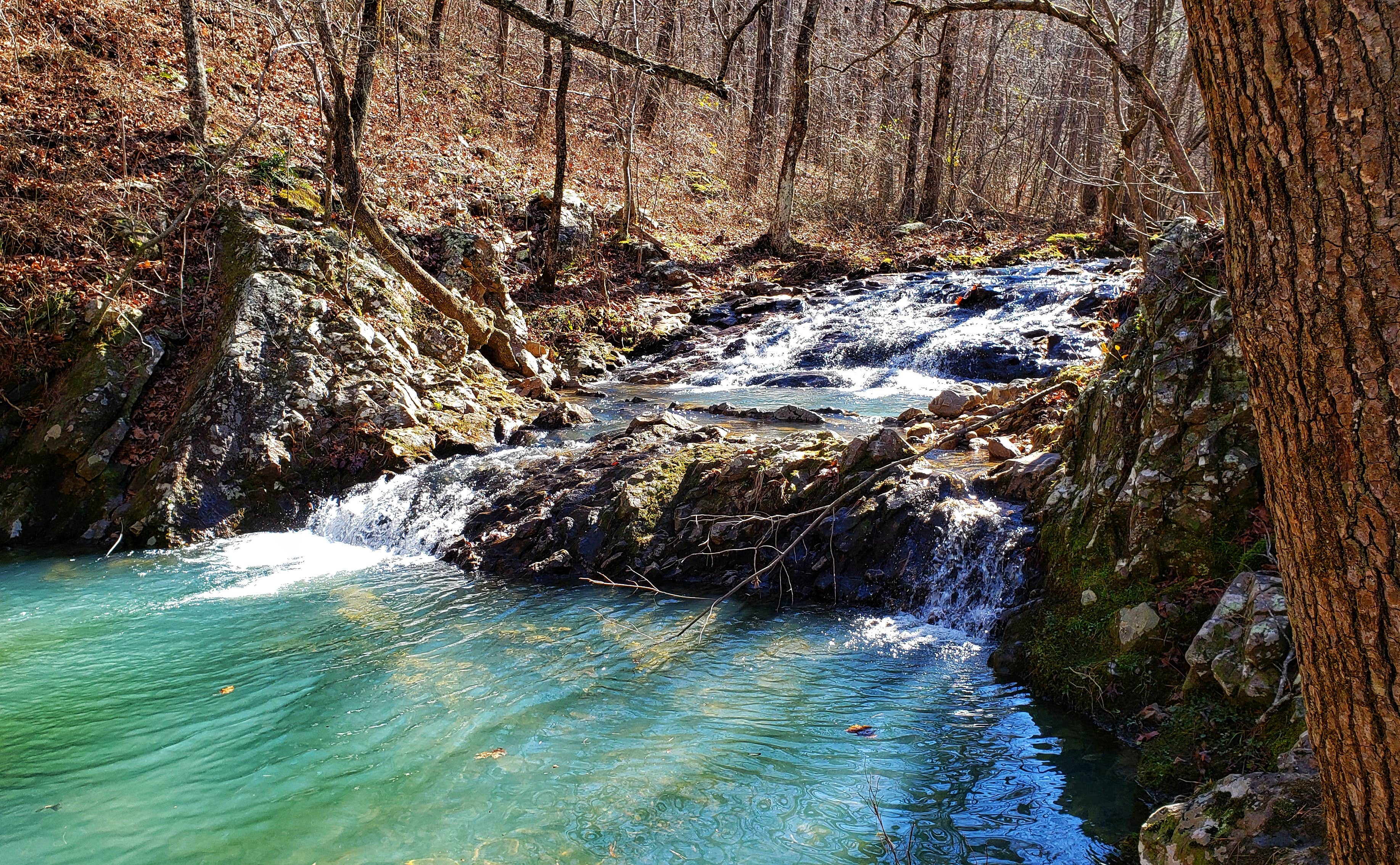 Camper-submitted photo at Brown Creek Cascade Dispersed Campsite near Conway, AR