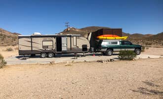 Camping near Bonnie Clair Lakebed: Vanderbilt Rd. Dispersed, Beatty, Nevada