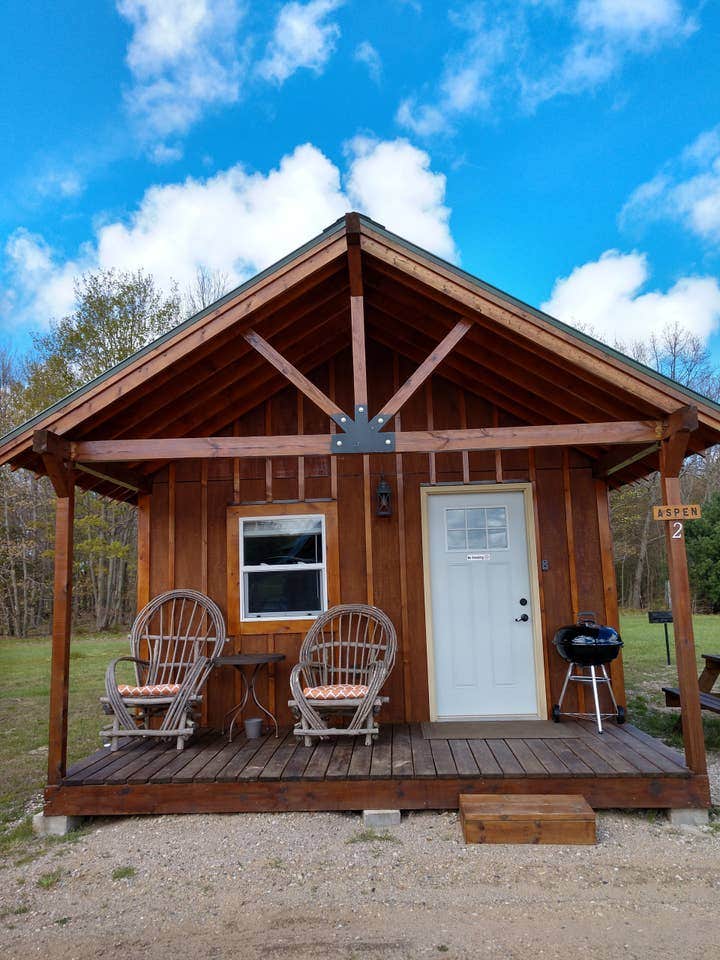 Robert K.'s photo of glamping accommodations at Kal-Haven Outpost near Augusta, MI
