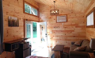 Robert K.'s photo of glamping accommodations at Kal-Haven Outpost near Caledonia, MI