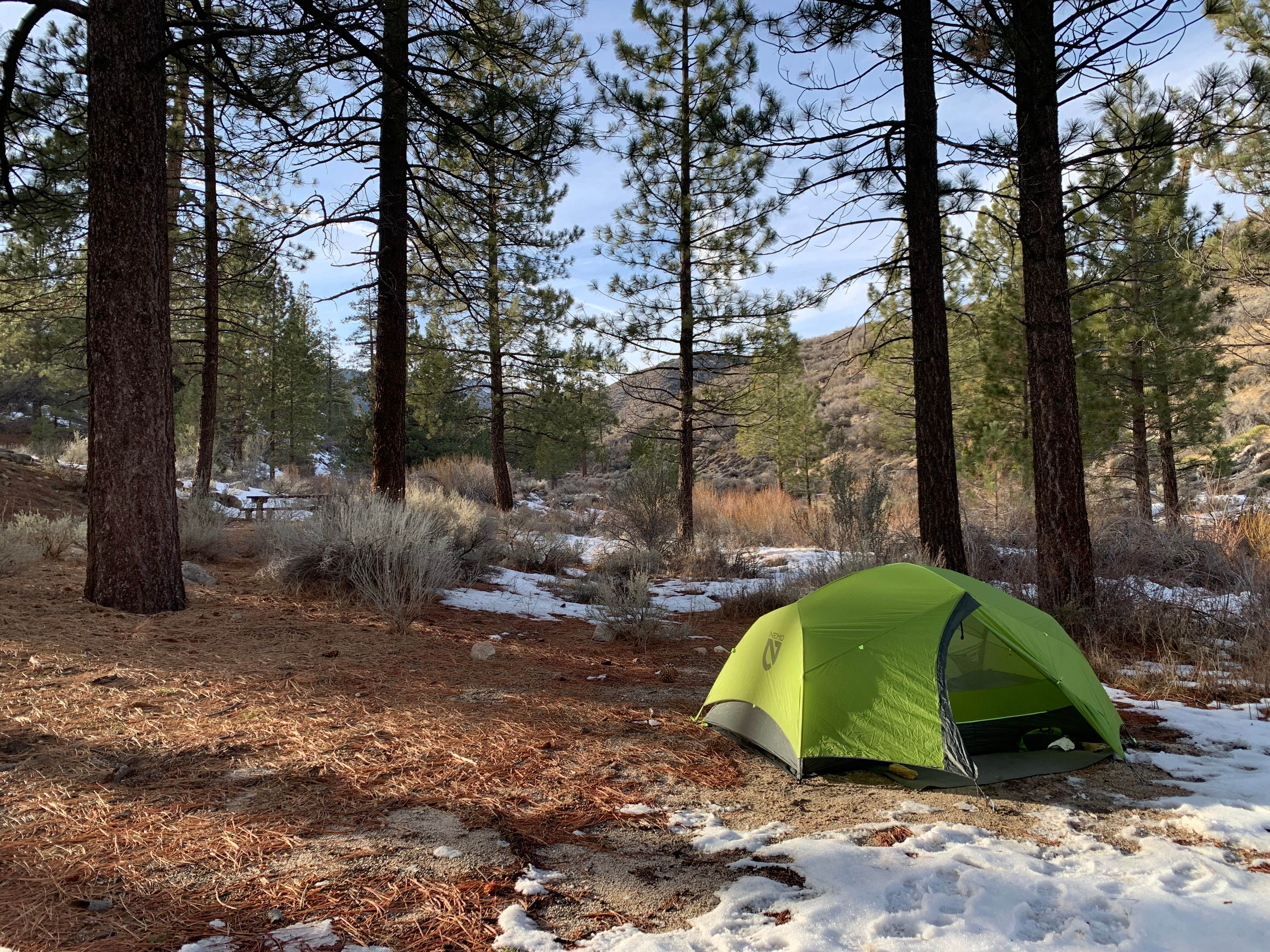 Raymond C.'s photo of tent camping at Sulpher Springs Campground near Lancaster, CA