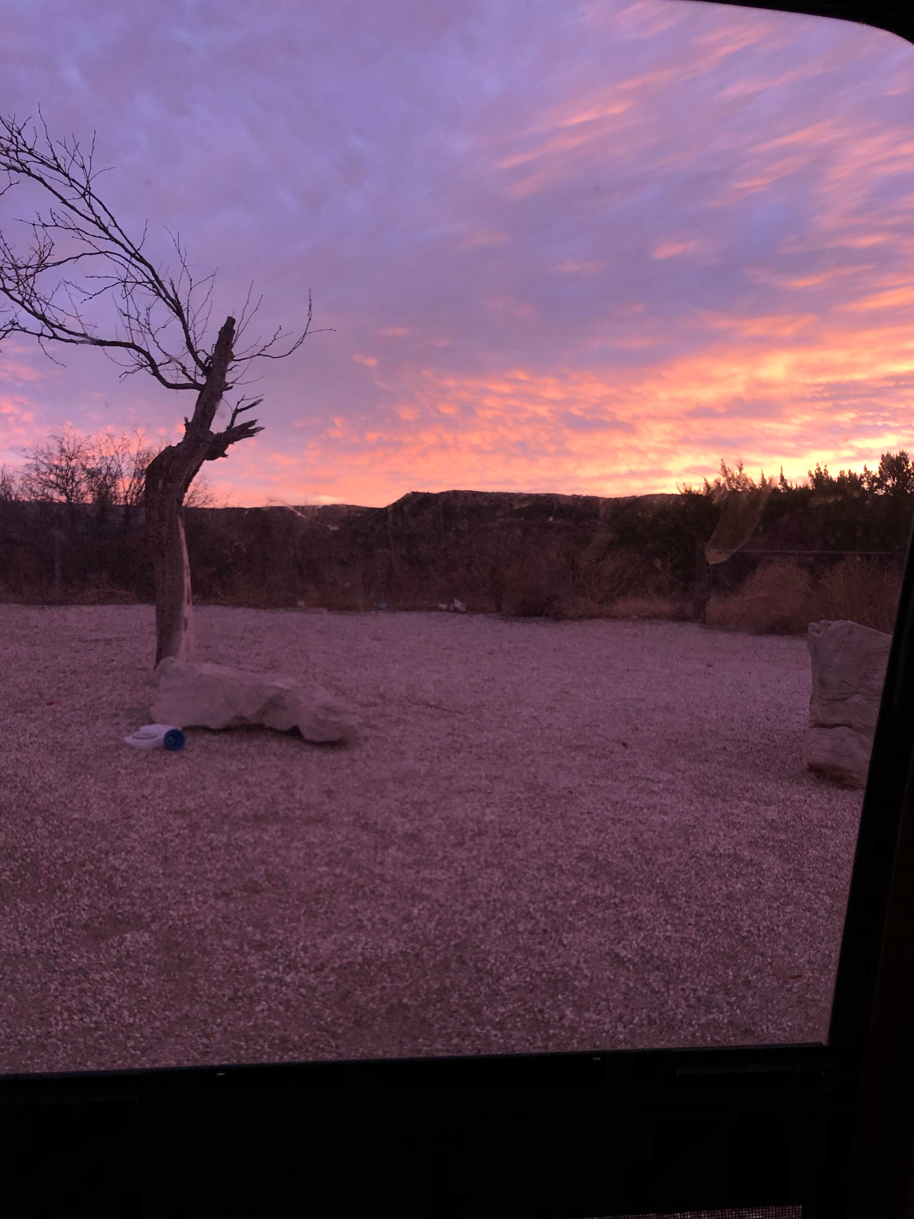 Nikki B.'s photo of a dispersed camping area at SH 207 Palo Duro Canyon Overlook near McClellan Creek National Grassland