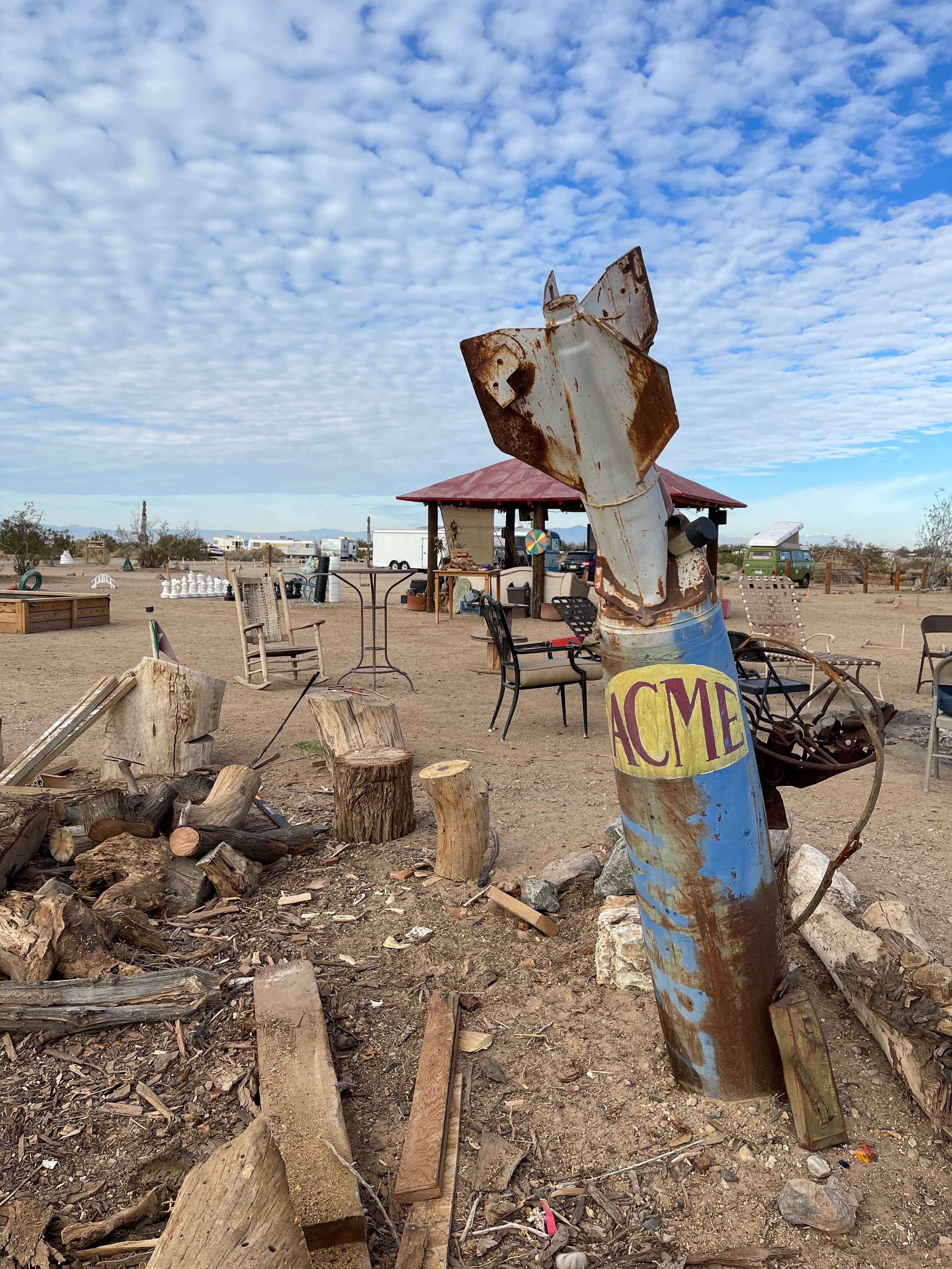 Camper-submitted photo at Mojos Slab Camp near Niland, CA