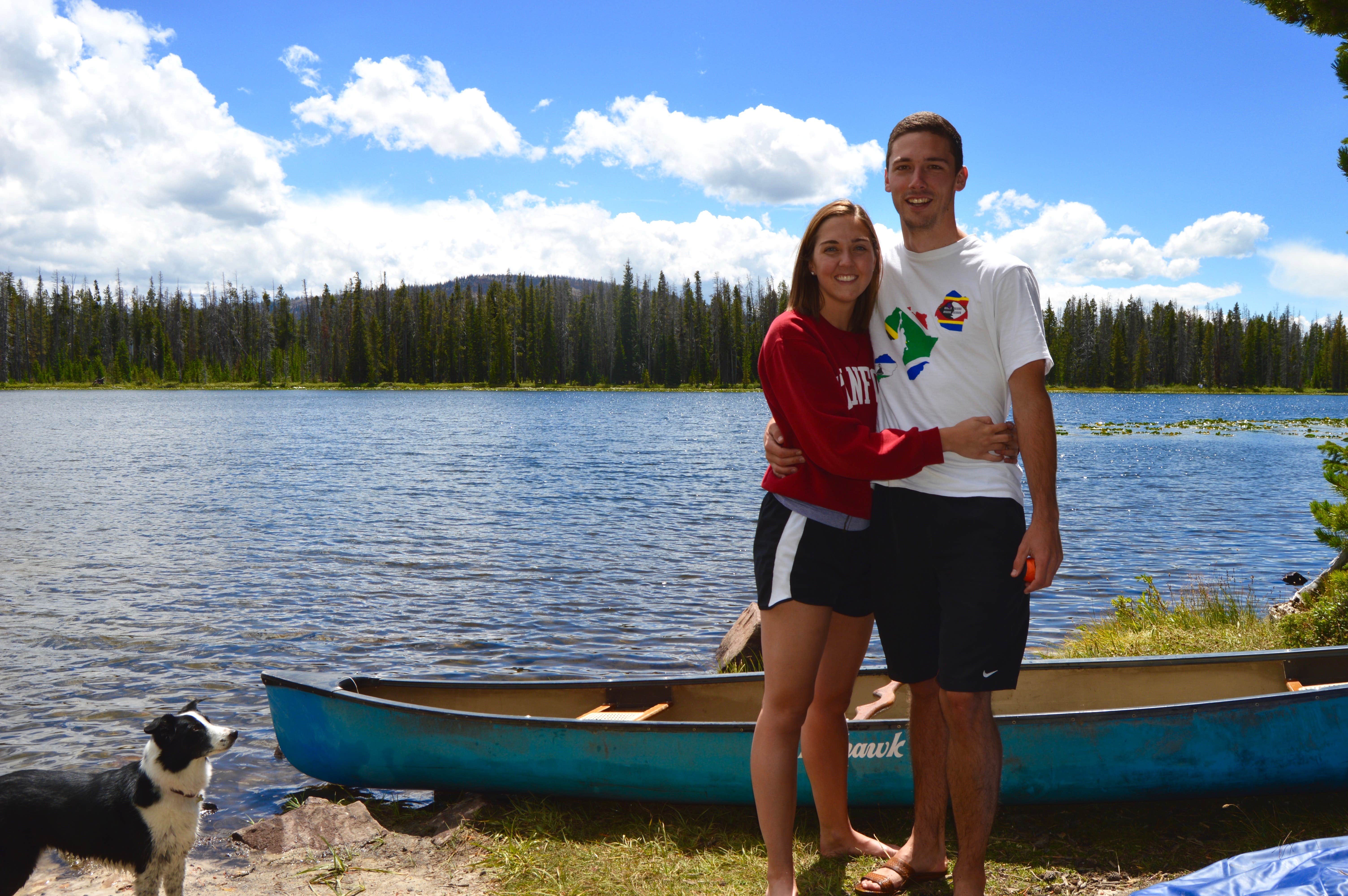 Jillian A.'s photo of camping with pets at Alexander Lake Backcountry in Utah
