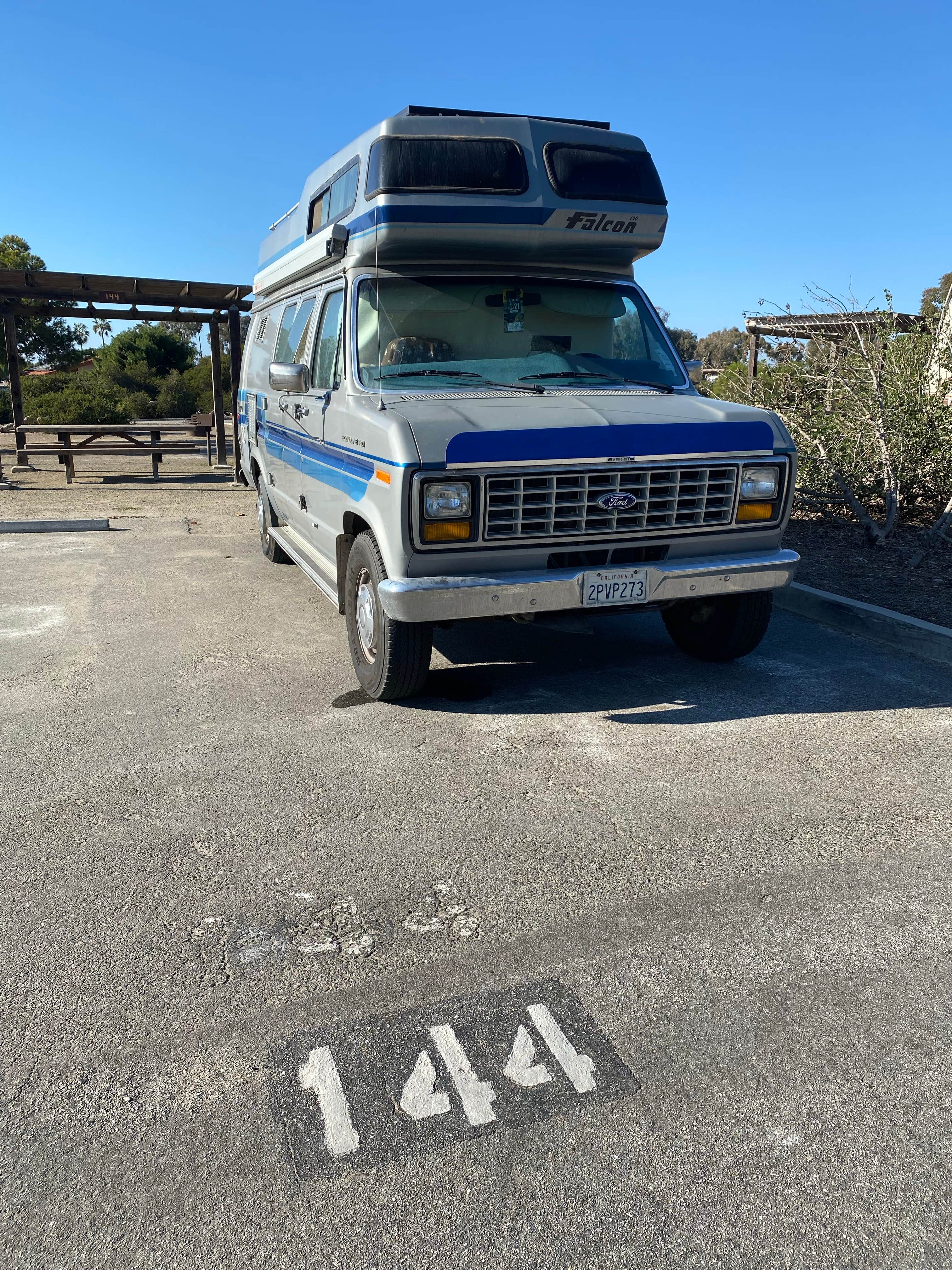 Heather L.'s photo of rv camping at San Clemente State Beach Campground near Avalon, CA