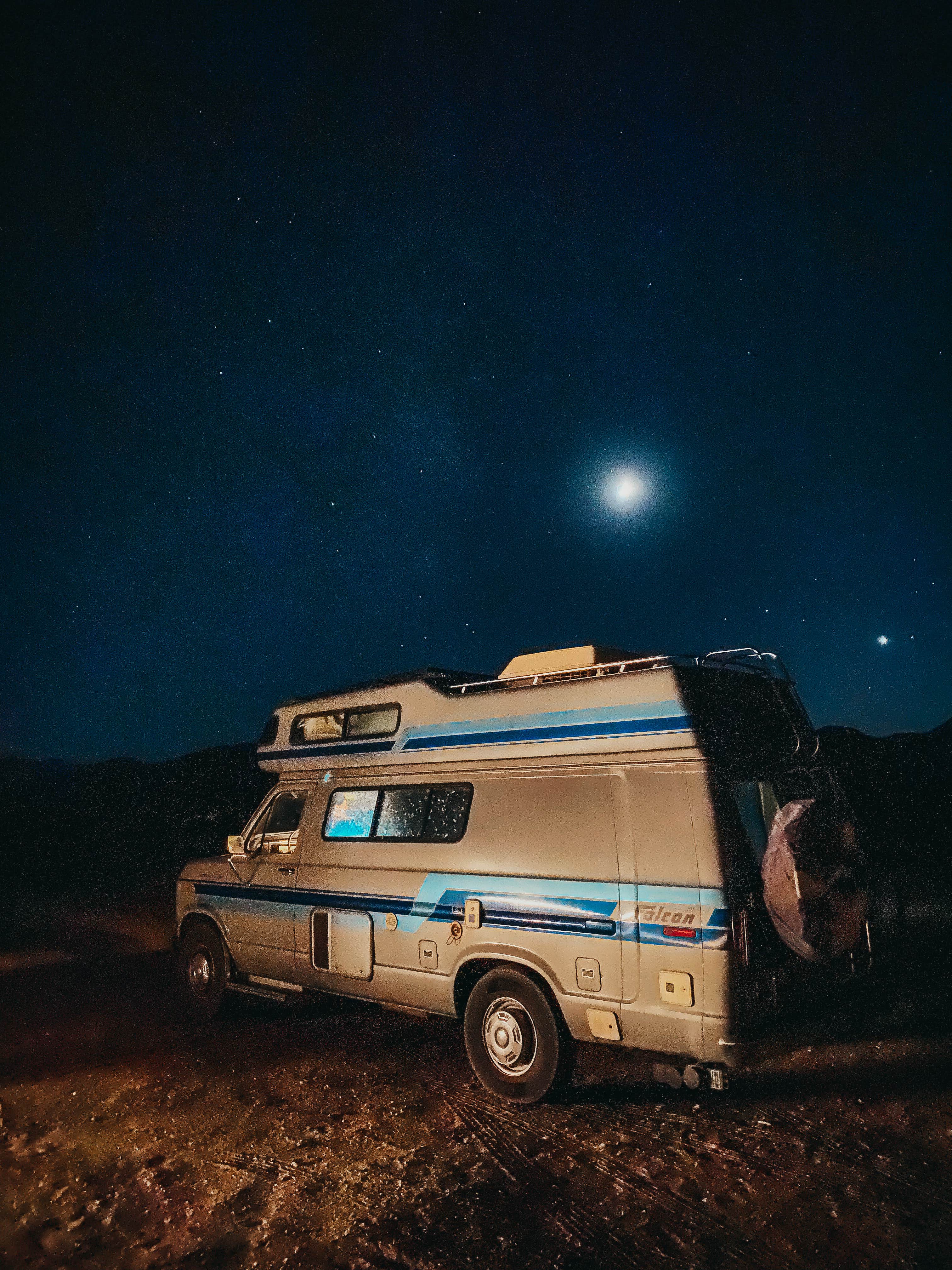 Heather L.'s photo of rv camping at Blair Valley Primitive Campground — Anza-Borrego Desert State Park near Ocotillo Wells, CA