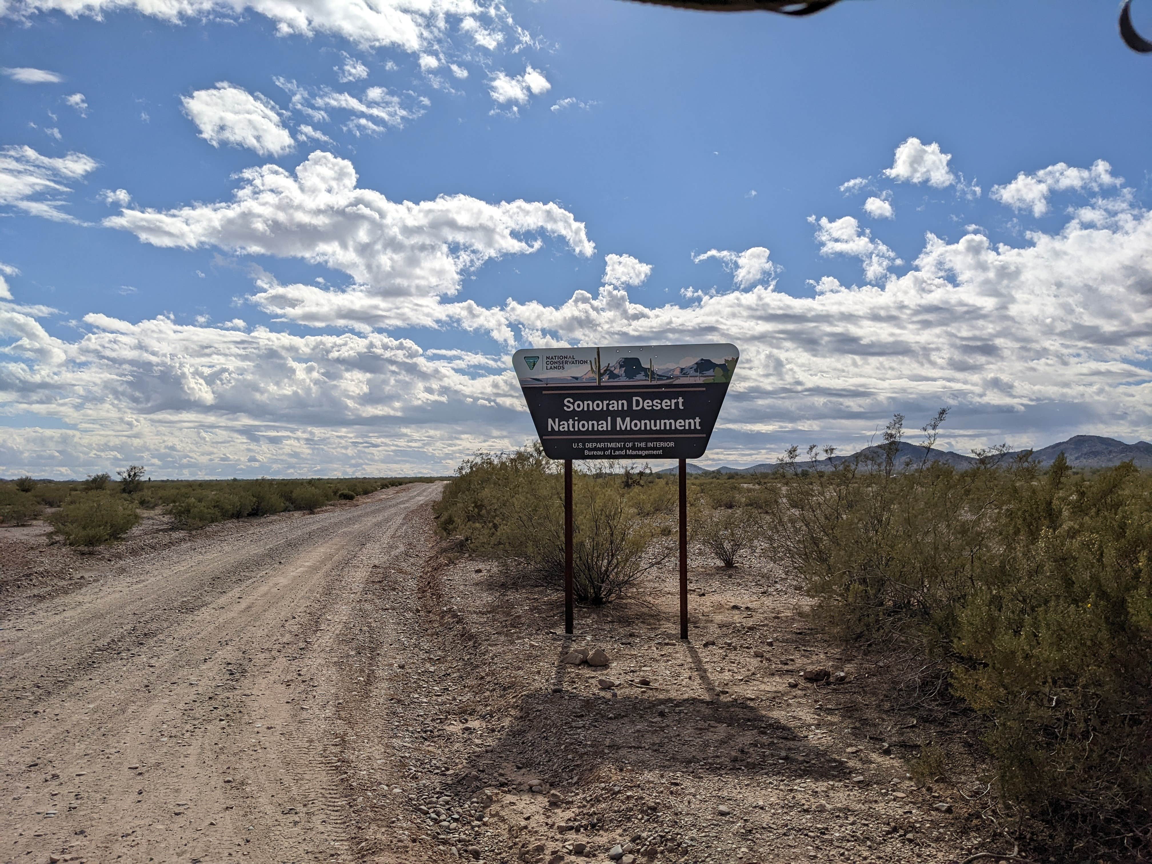 Camper submitted image from BLM Sonoran Desert National Monument - Vekol Road Dispersed Camping Area - 4