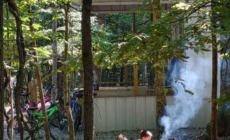 Mary L.'s photo of camping with pets at River Ridge Retreat Guntersville near Huntsville, AL