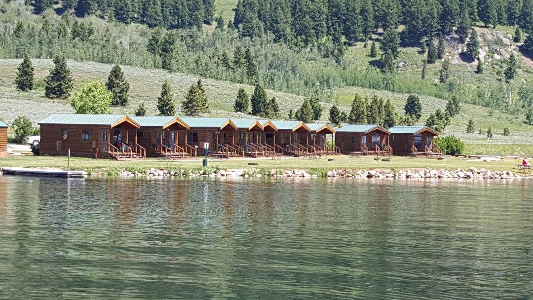 Vickie B.'s photo of a cabin at Yellowstone Holiday Resort near Virginia City, MT