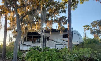 Camping near Caladesi RV Park: Clearwater-Lake Tarpon KOA, Tarpon Springs, Florida
