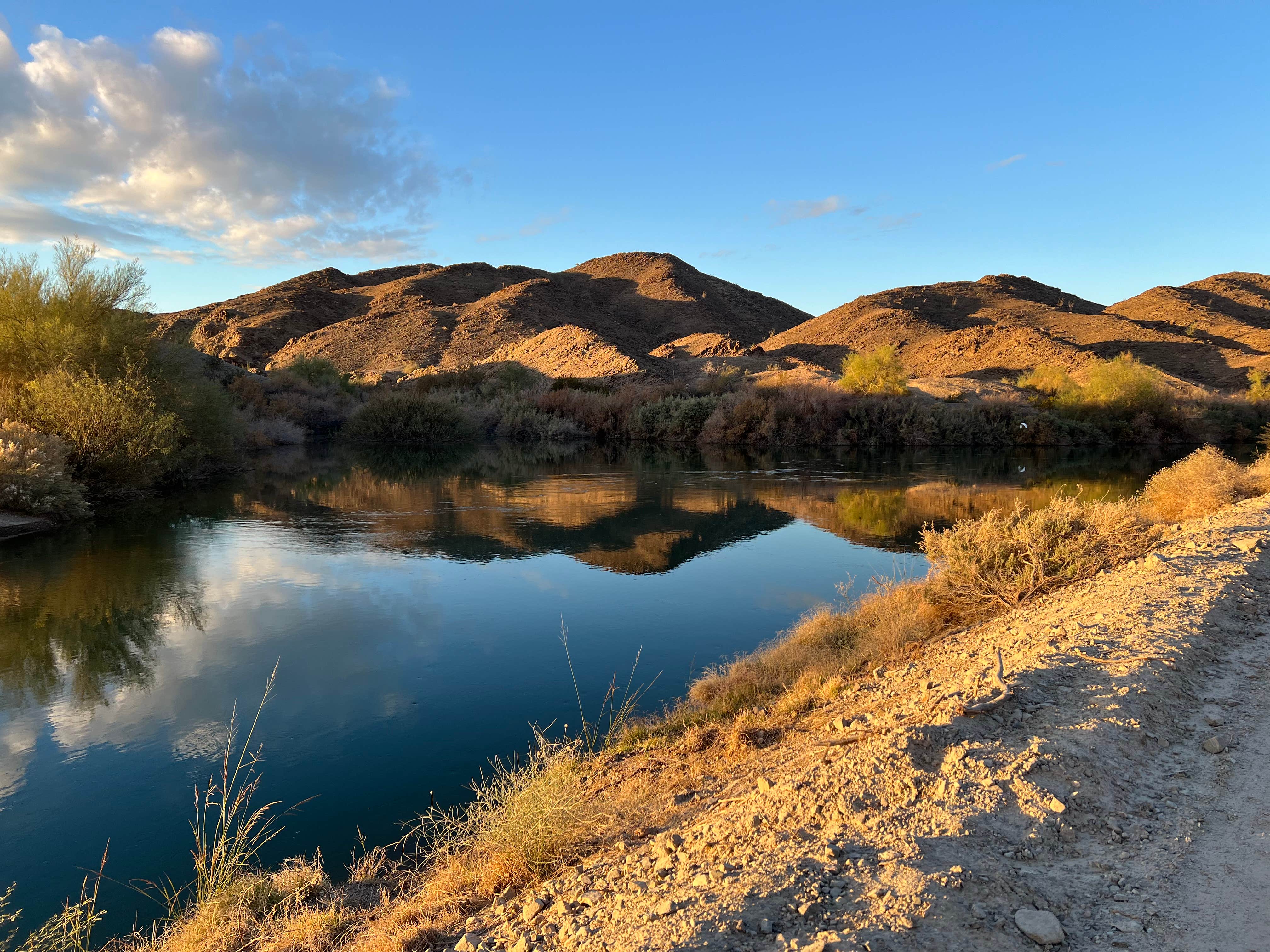 Chip & Ted Y.'s photo of a dispersed camping area at Mittry Lake Wildlife Area near Winterhaven, CA