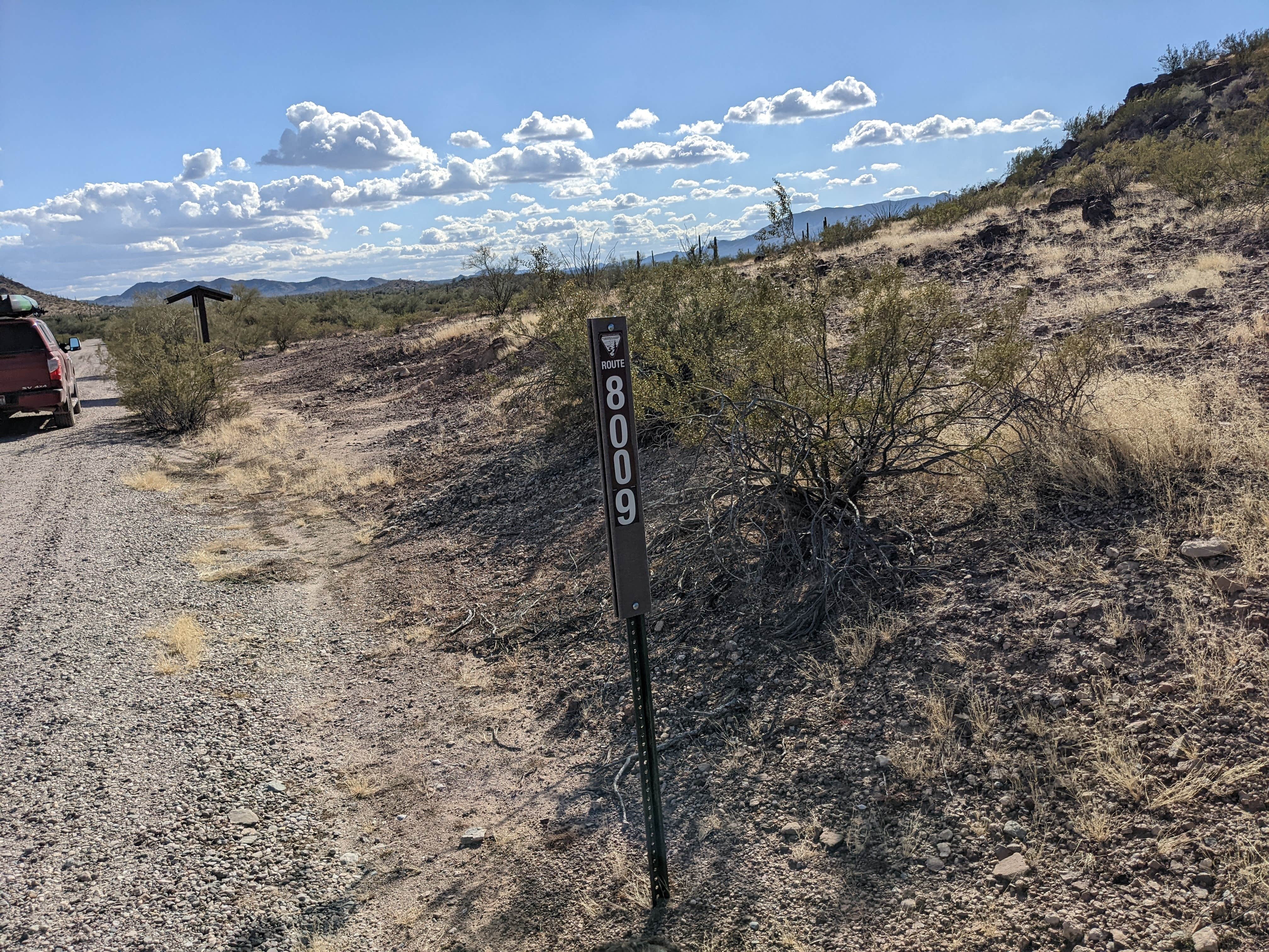 Camper submitted image from BLM Sonoran Desert National Monument - Freeman Road Exit #140 Dispersed Camping Area - 3