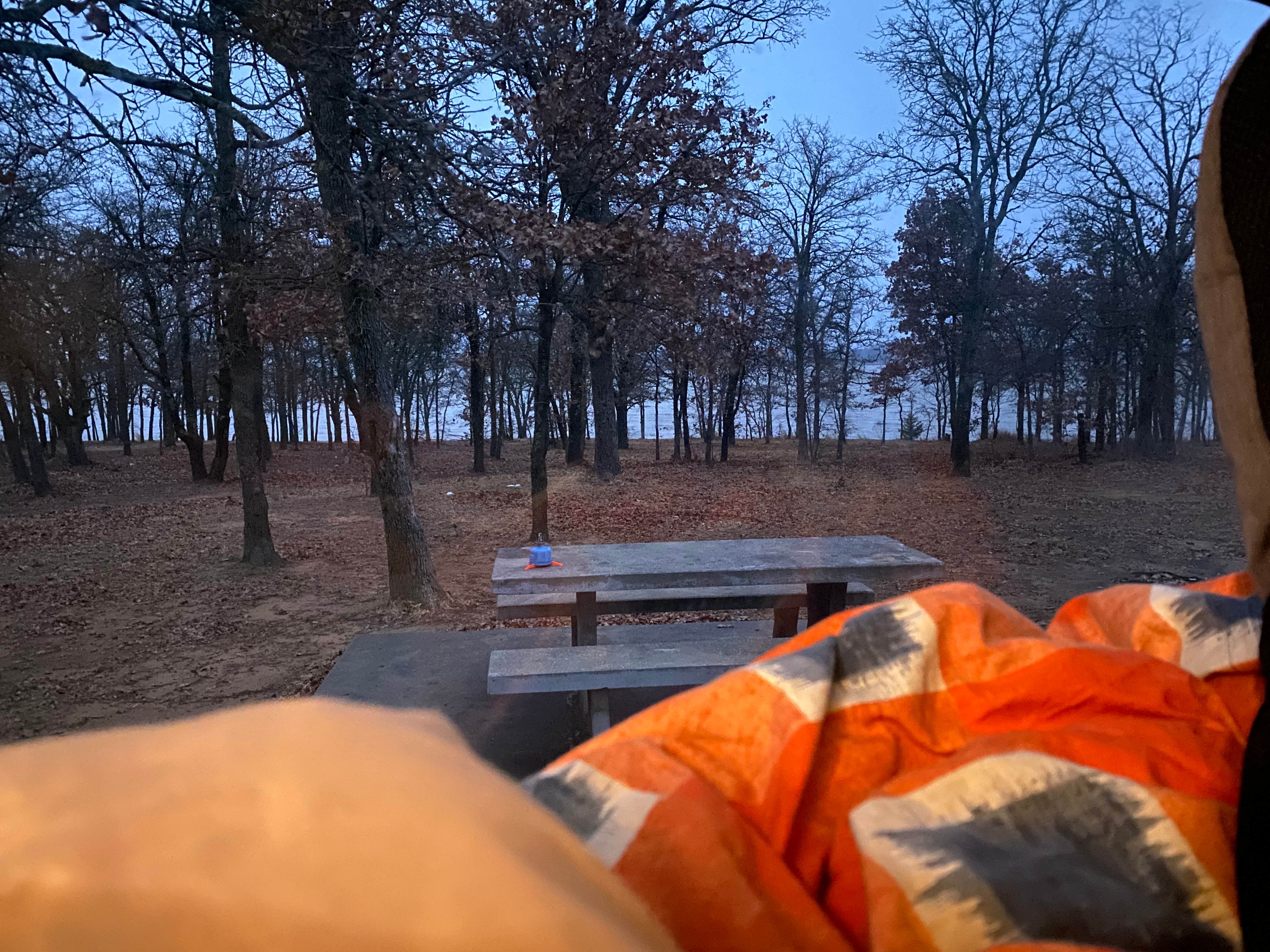 Camper-submitted photo at Wes Watkins Reservoir near Midwest City, OK