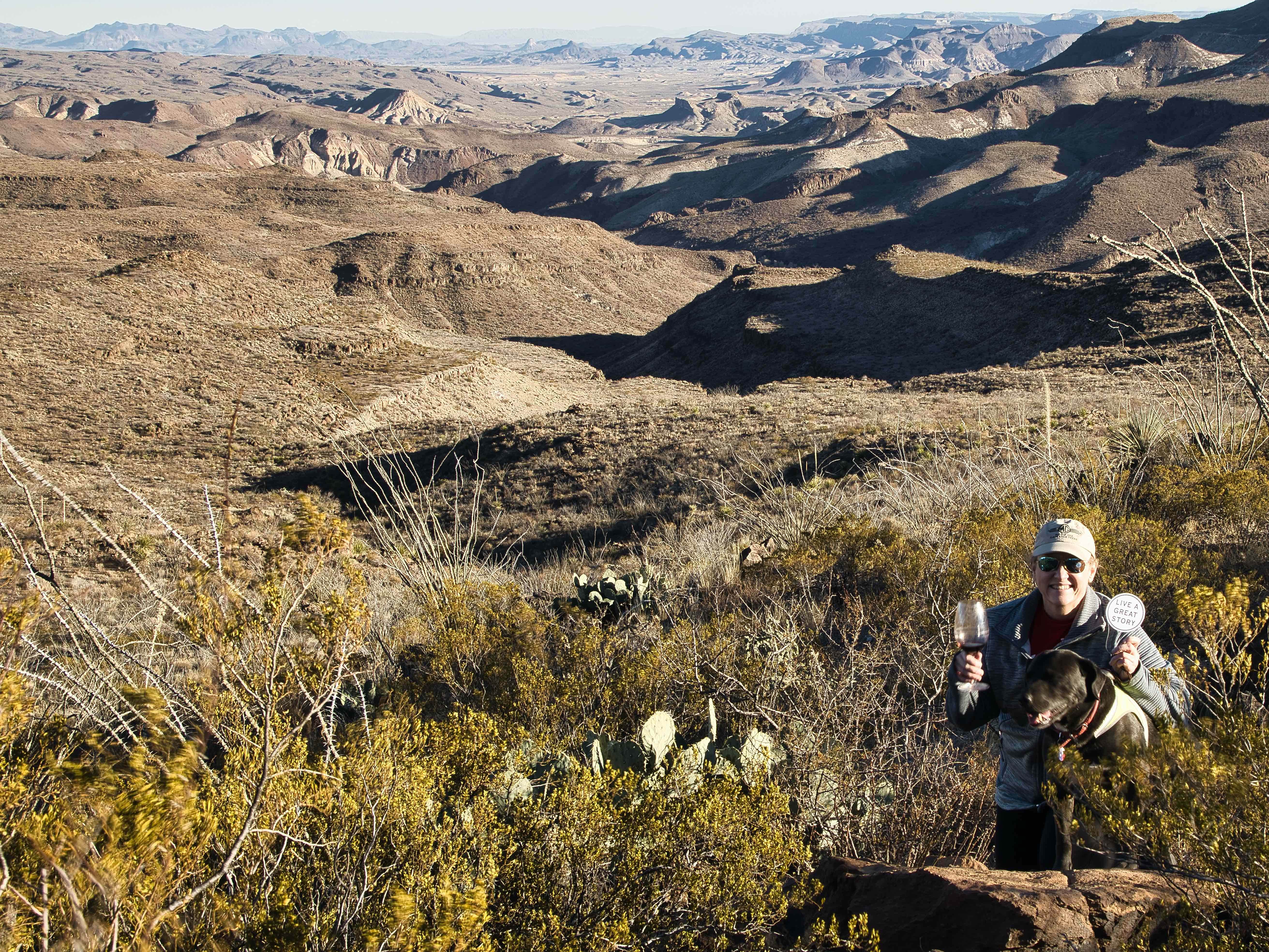 Camper submitted image from Chorro Vista Big Bend Ranch State Park Camping - 3