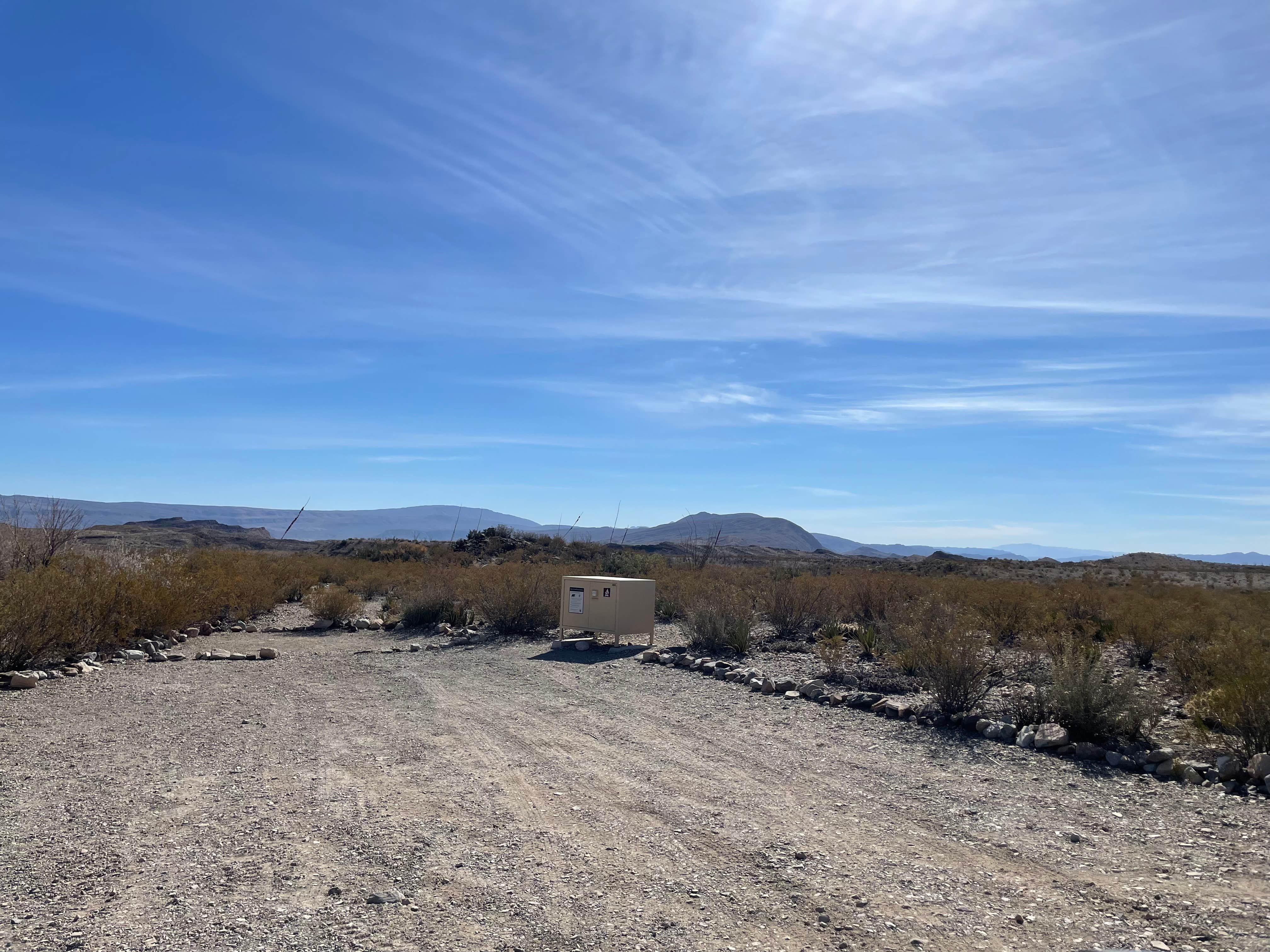 Camper submitted image from Big Bend NP - Elephant Tusk Primitive Dispersed Campsite - 4