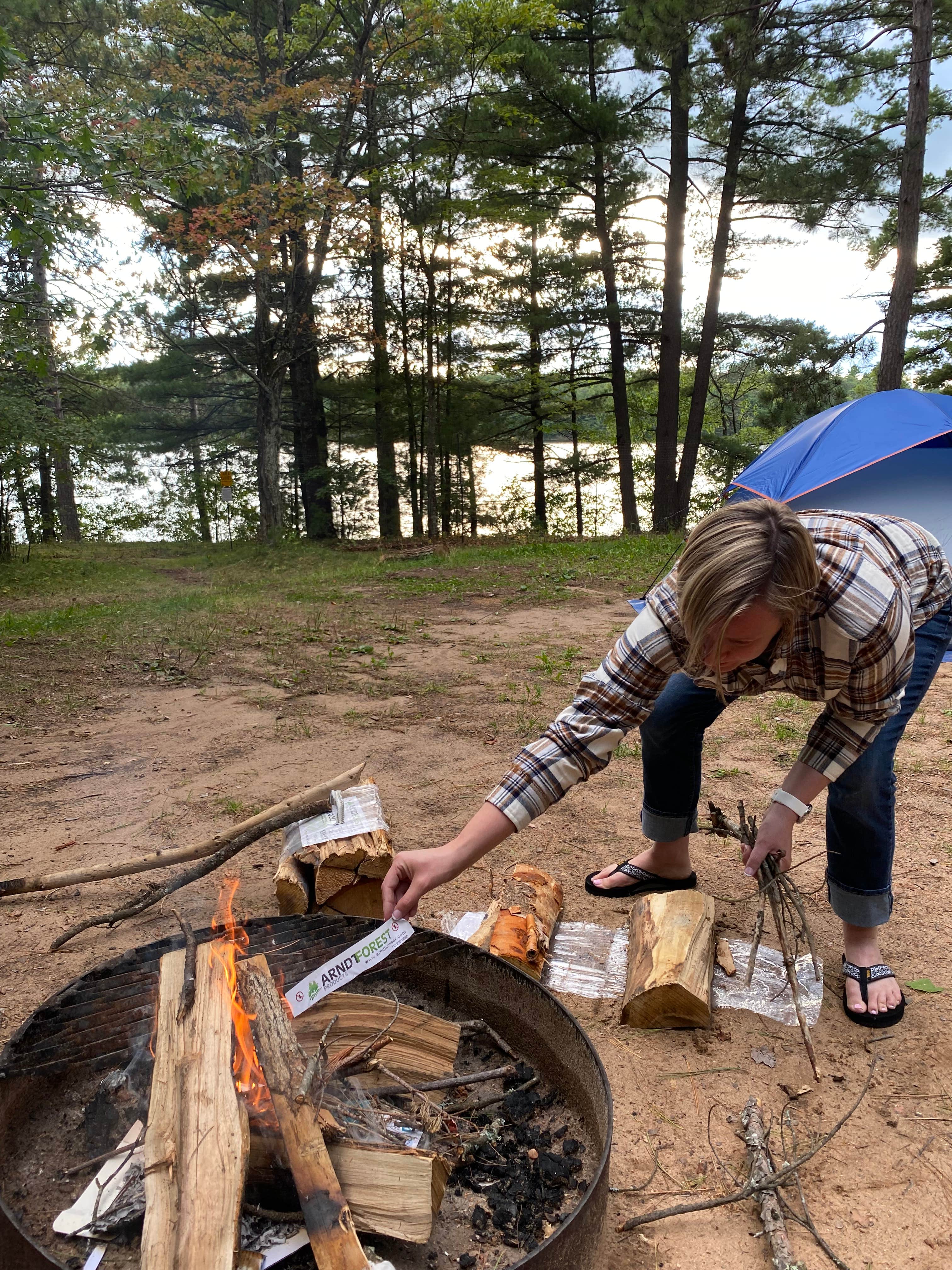 Camper-submitted photo at Buffalo Lake Campground — Northern Highland State Forest near Rhinelander, WI