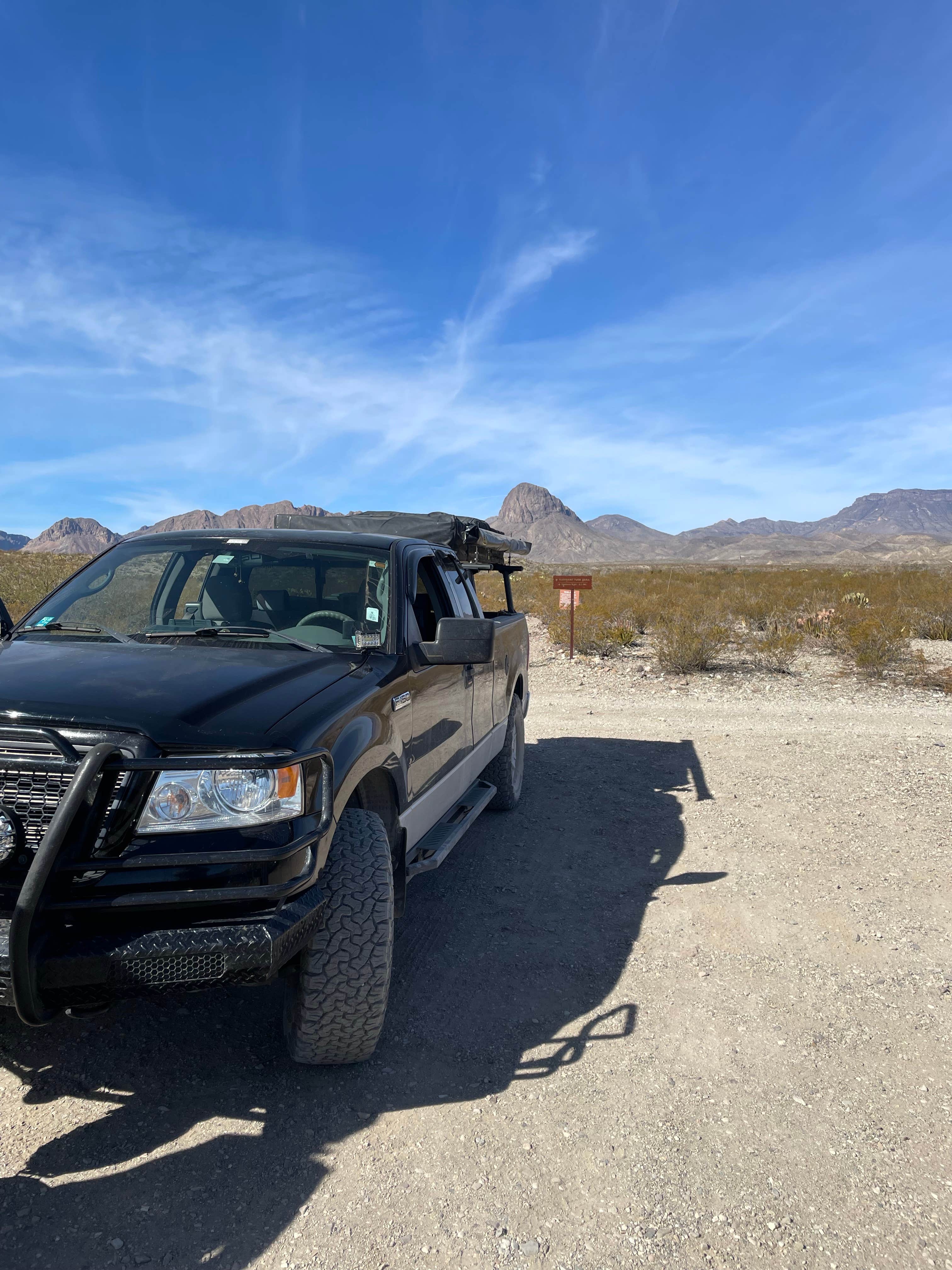 Camper submitted image from Big Bend NP - Elephant Tusk Primitive Dispersed Campsite - 2