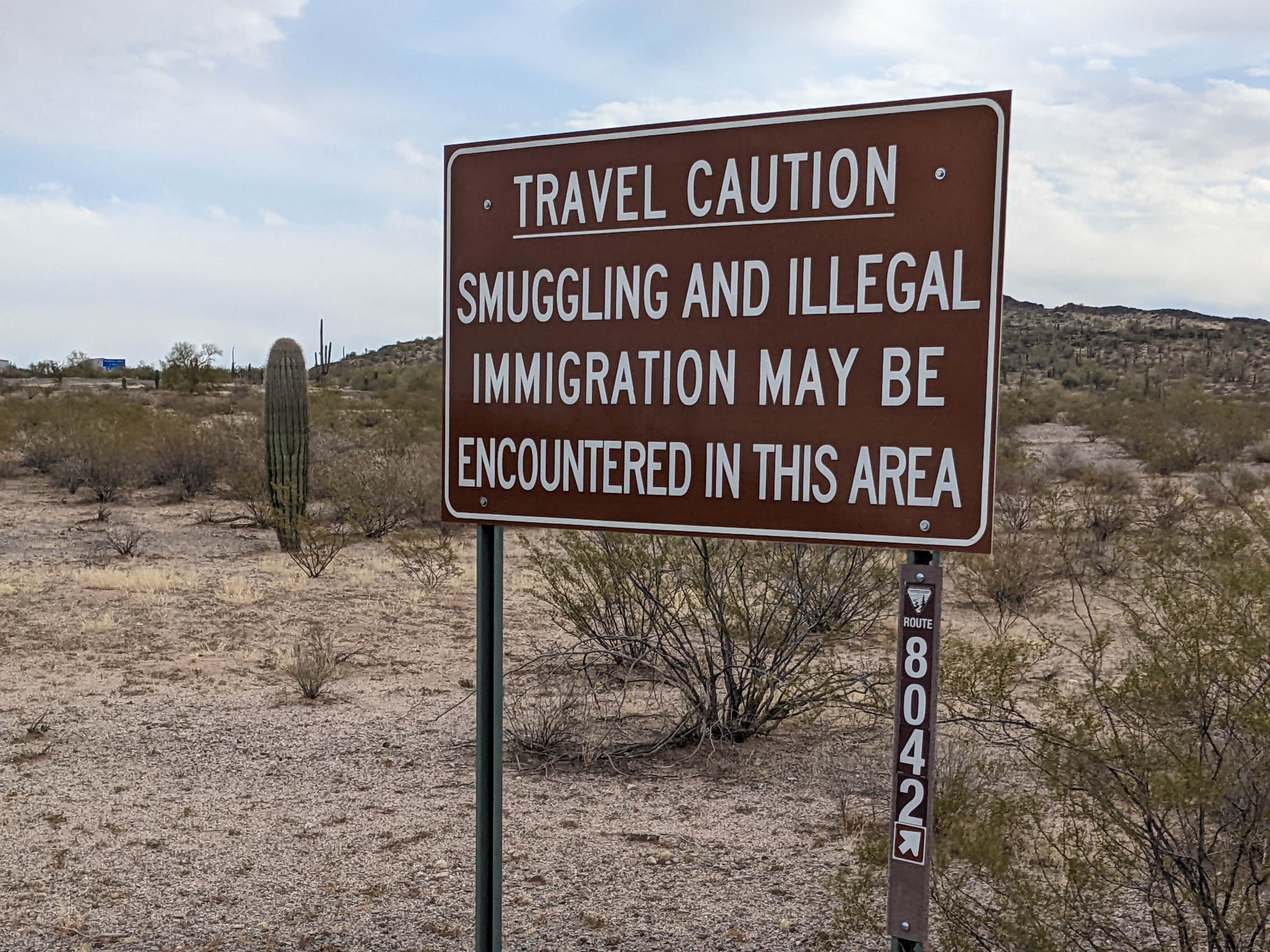 Camper submitted image from BLM Sonoran Desert National Monument - Road #8042 Dispersed Camping Area - 4