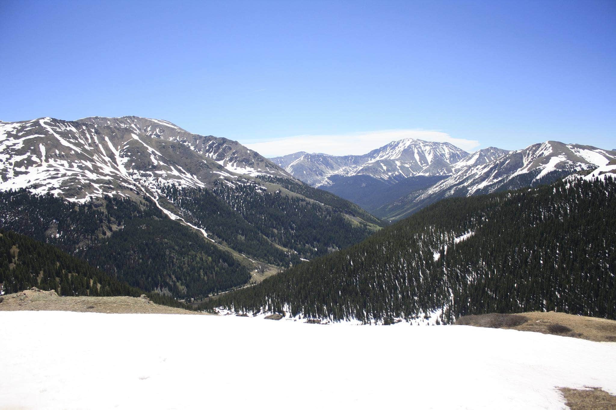 A view from Independence Pass