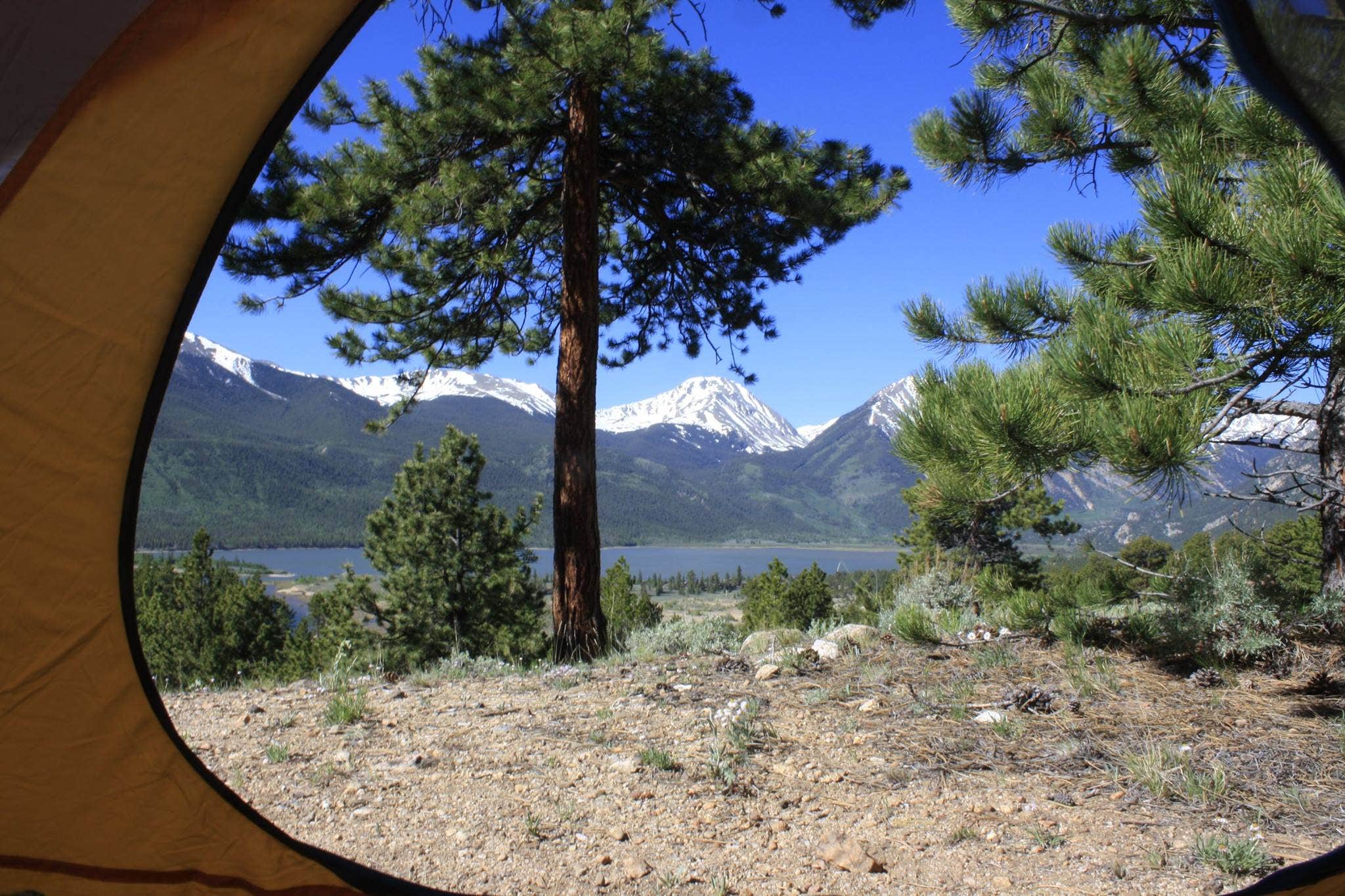 View from our tent!