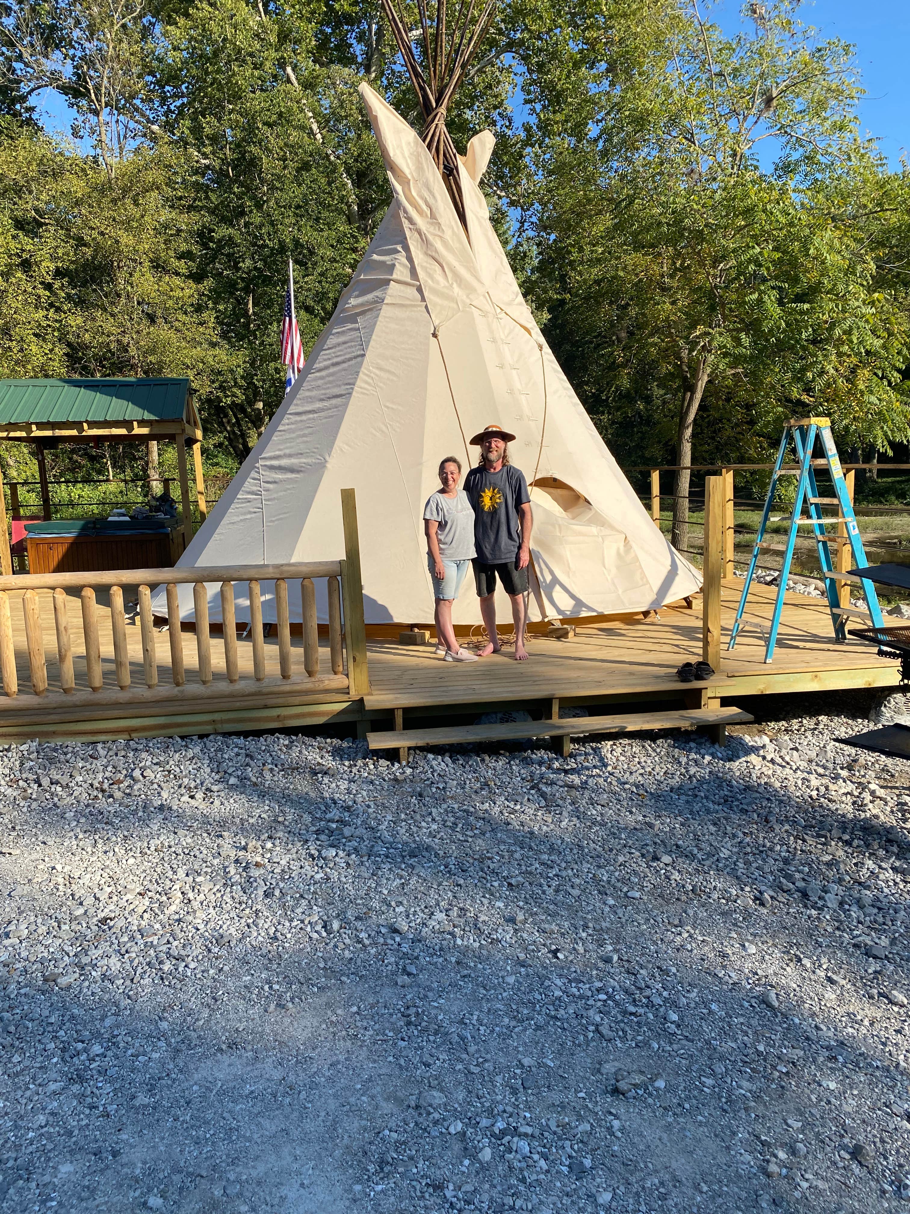 Camper-submitted photo at Morels on the Wabash near Peru, IN