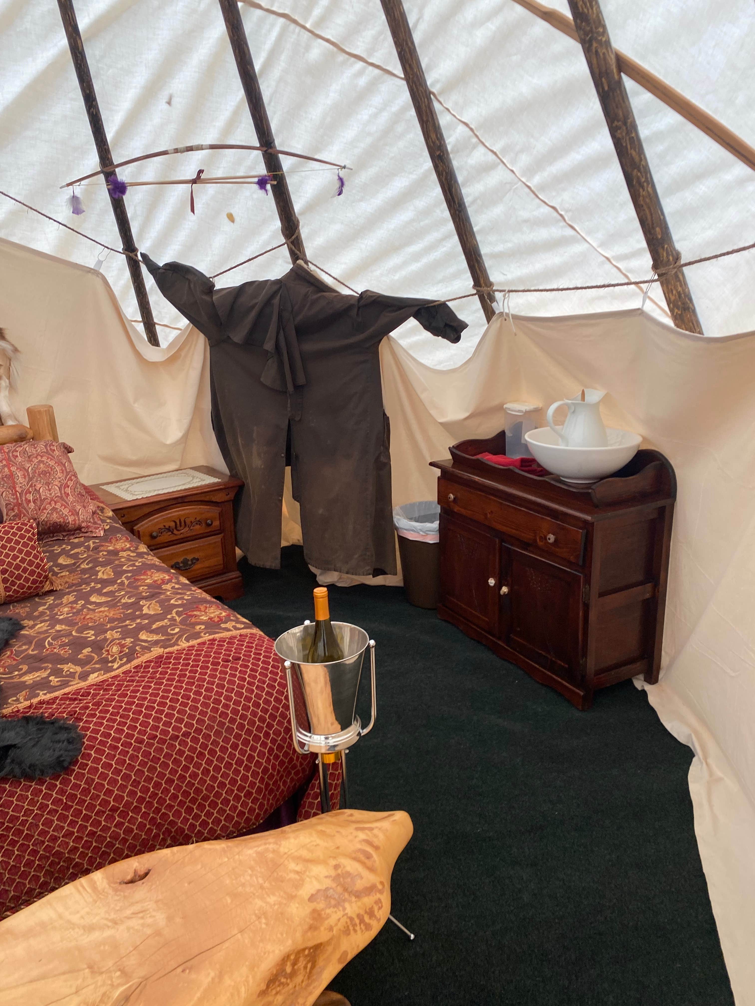 Edward D.'s photo of glamping accommodations at Morels on the Wabash near Medaryville, IN