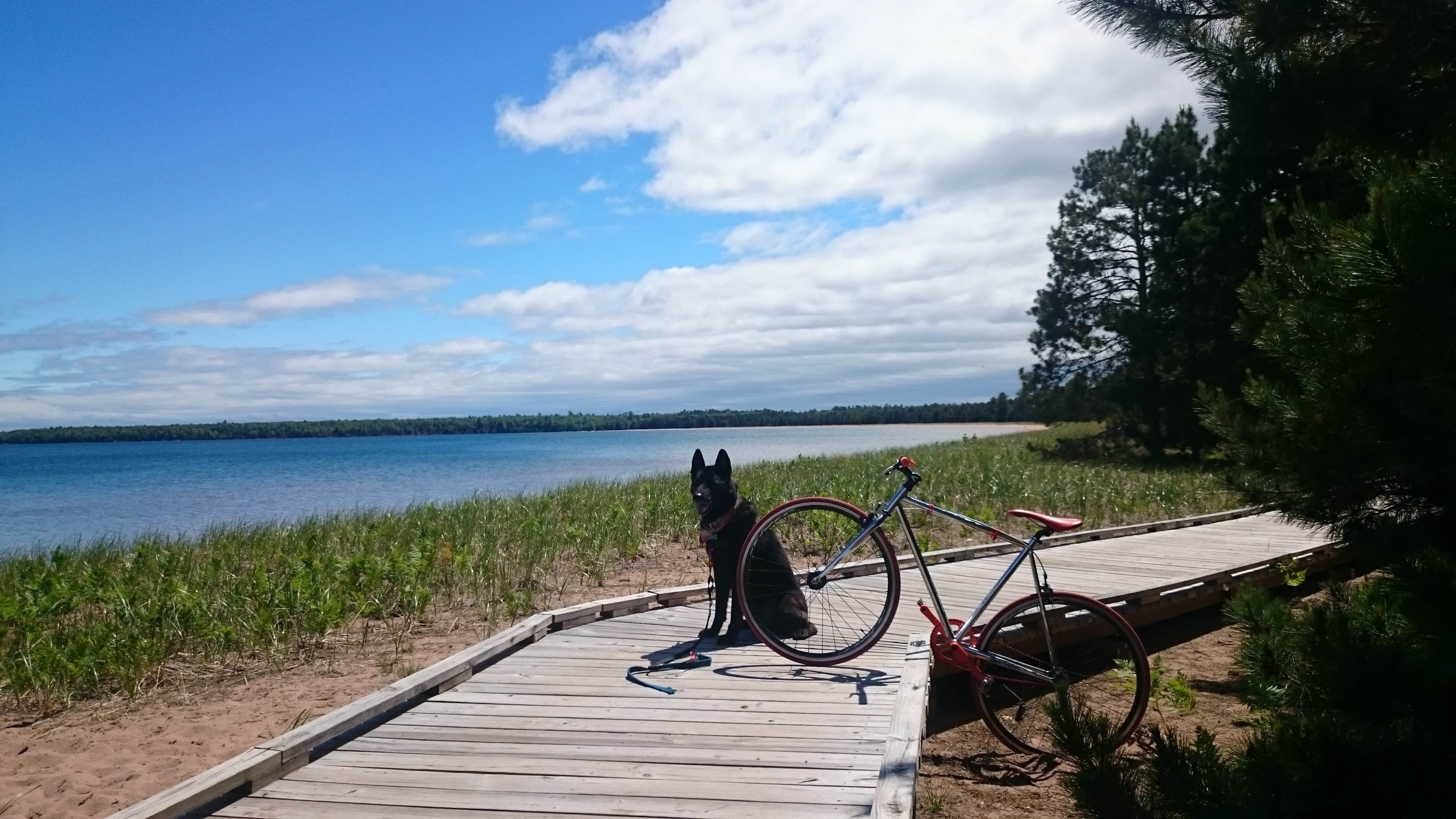 Camper-submitted photo at Big Bay Town Park near La Pointe, WI