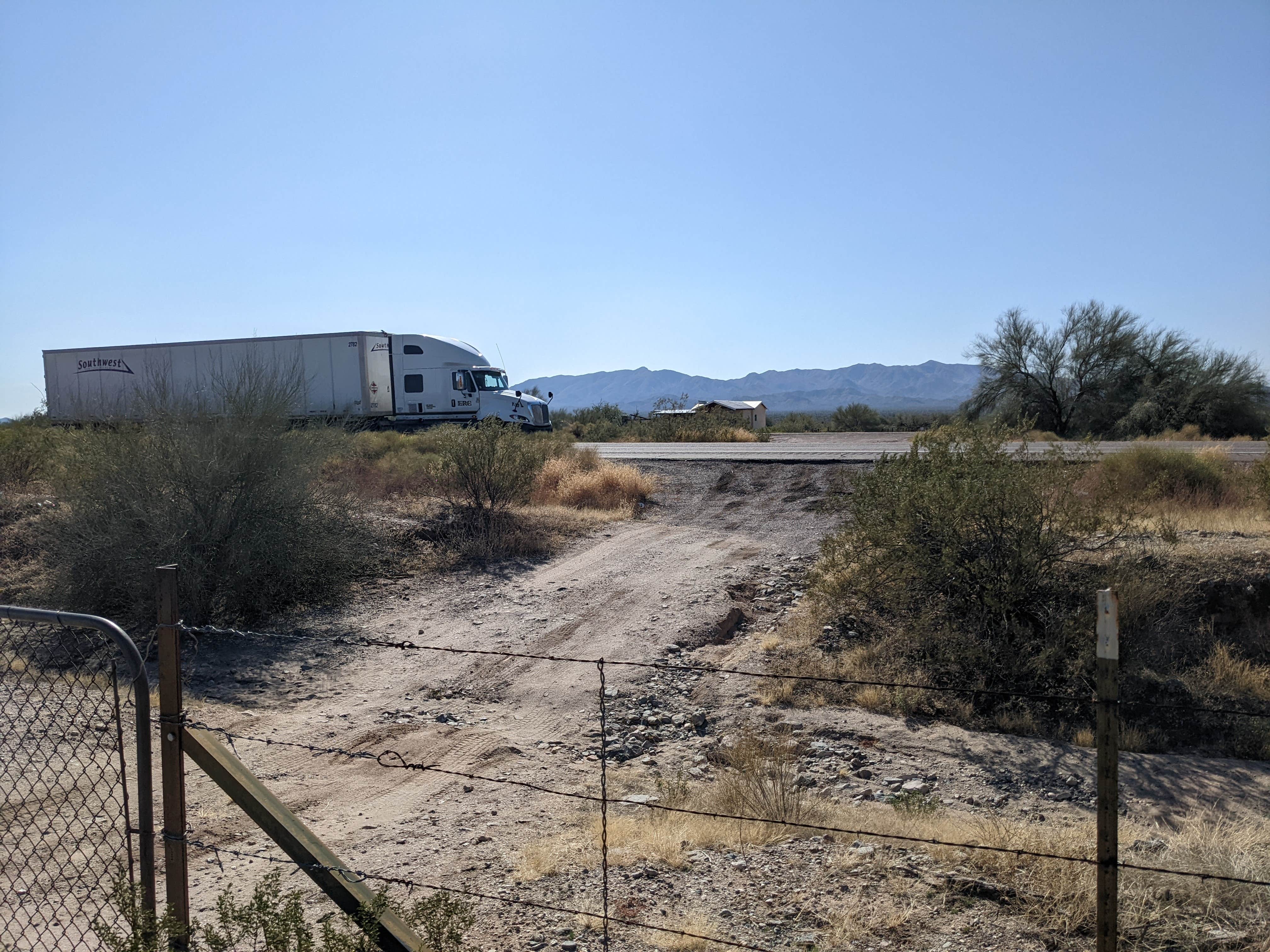 Camper submitted image from BLM Sonoran Desert National Monument - BLM Rd #8029 dispersed camping - 5