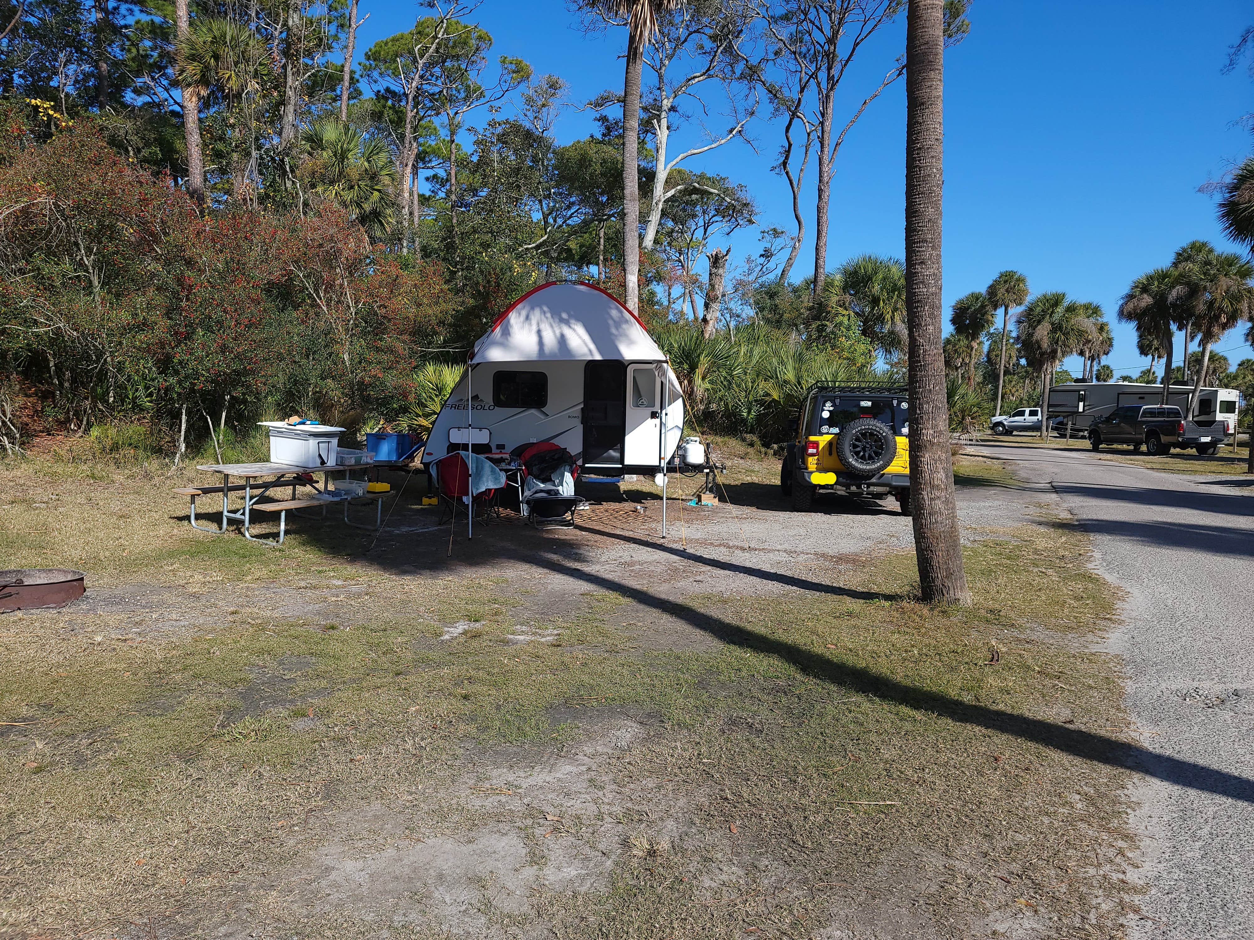 Our Tiny Camper B.'s photo at Hunting Island State Park Campground near Jacksonboro, SC