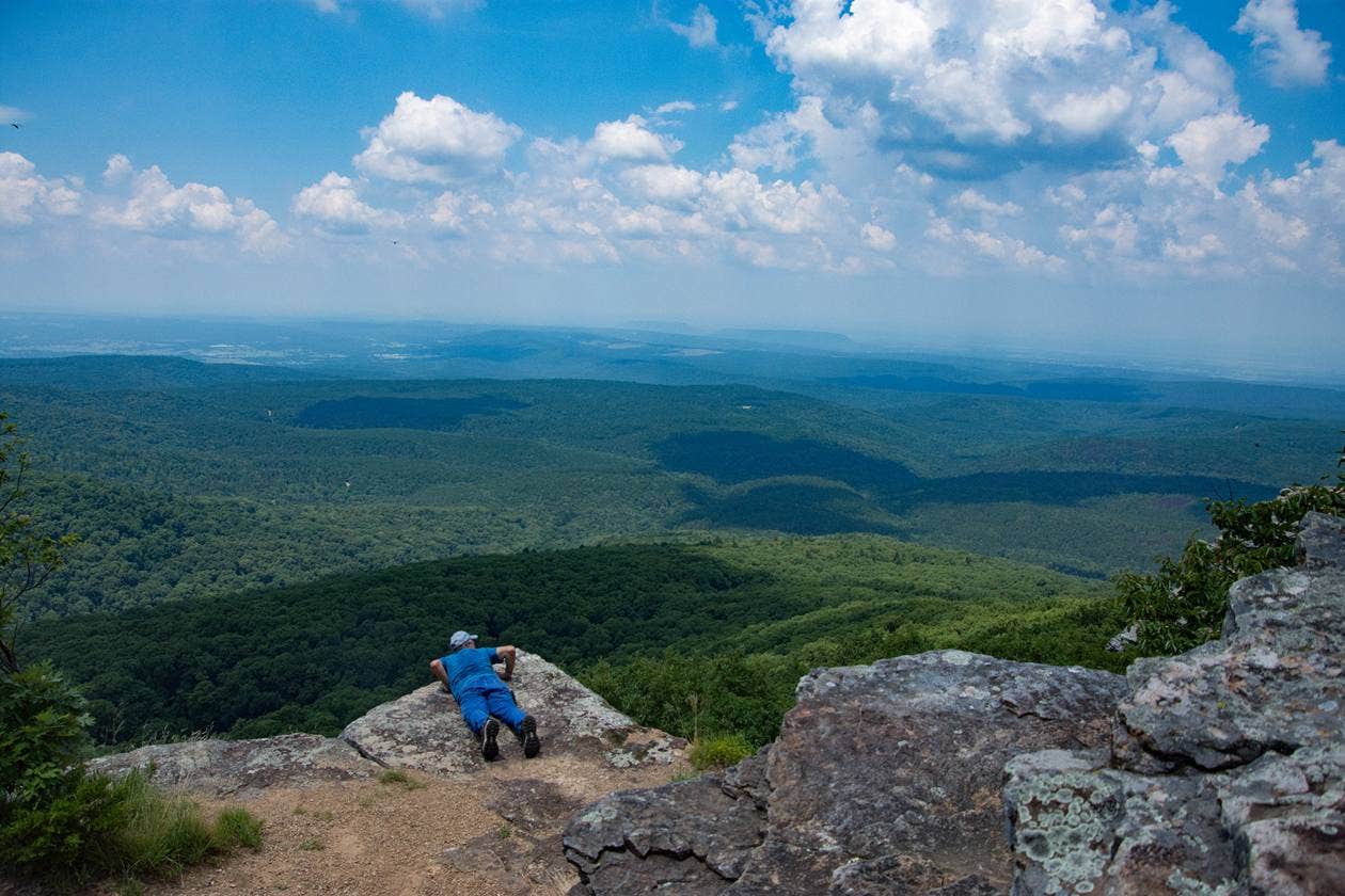 Camper-submitted photo at Mount Magazine State Park Campground near Casa, AR