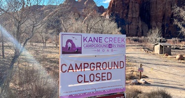 Kane Creek Campground - Permanently CLOSED