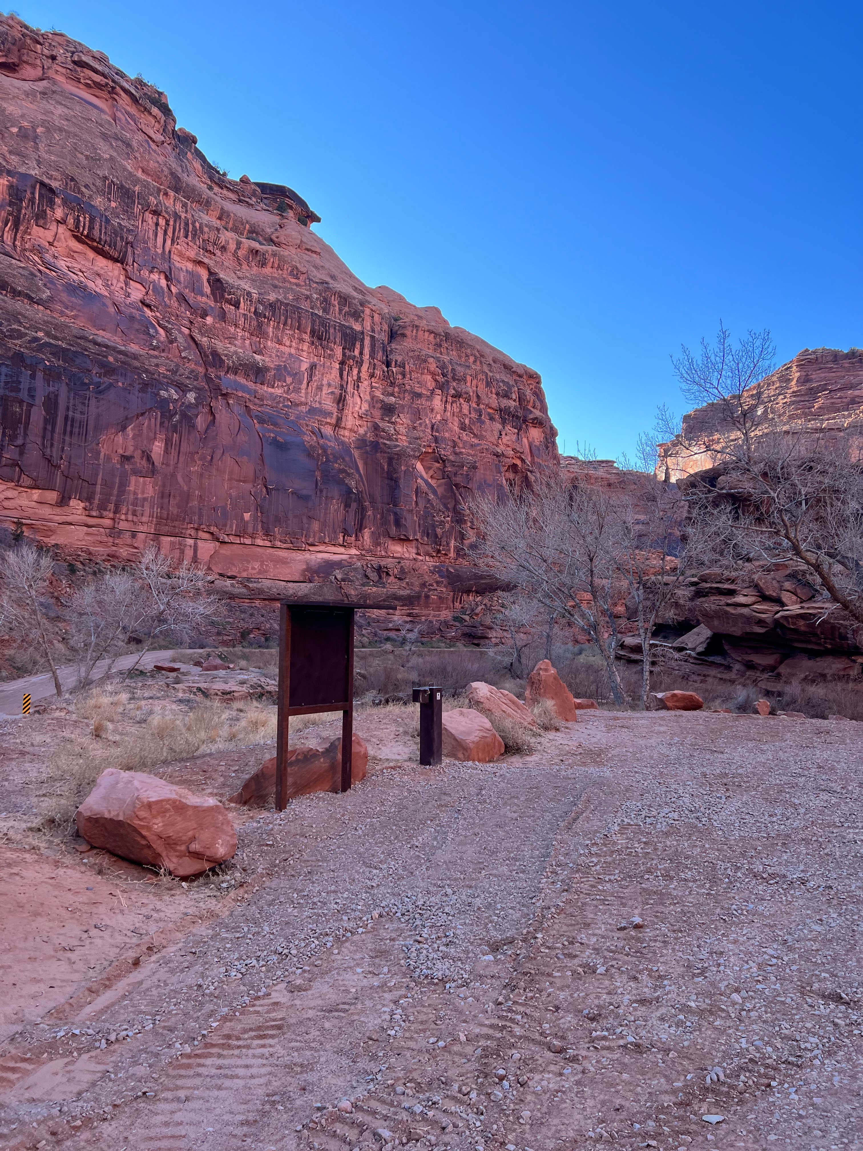 Camper-submitted photo at Hunter Canyon Spring Camping Area near Moab, UT