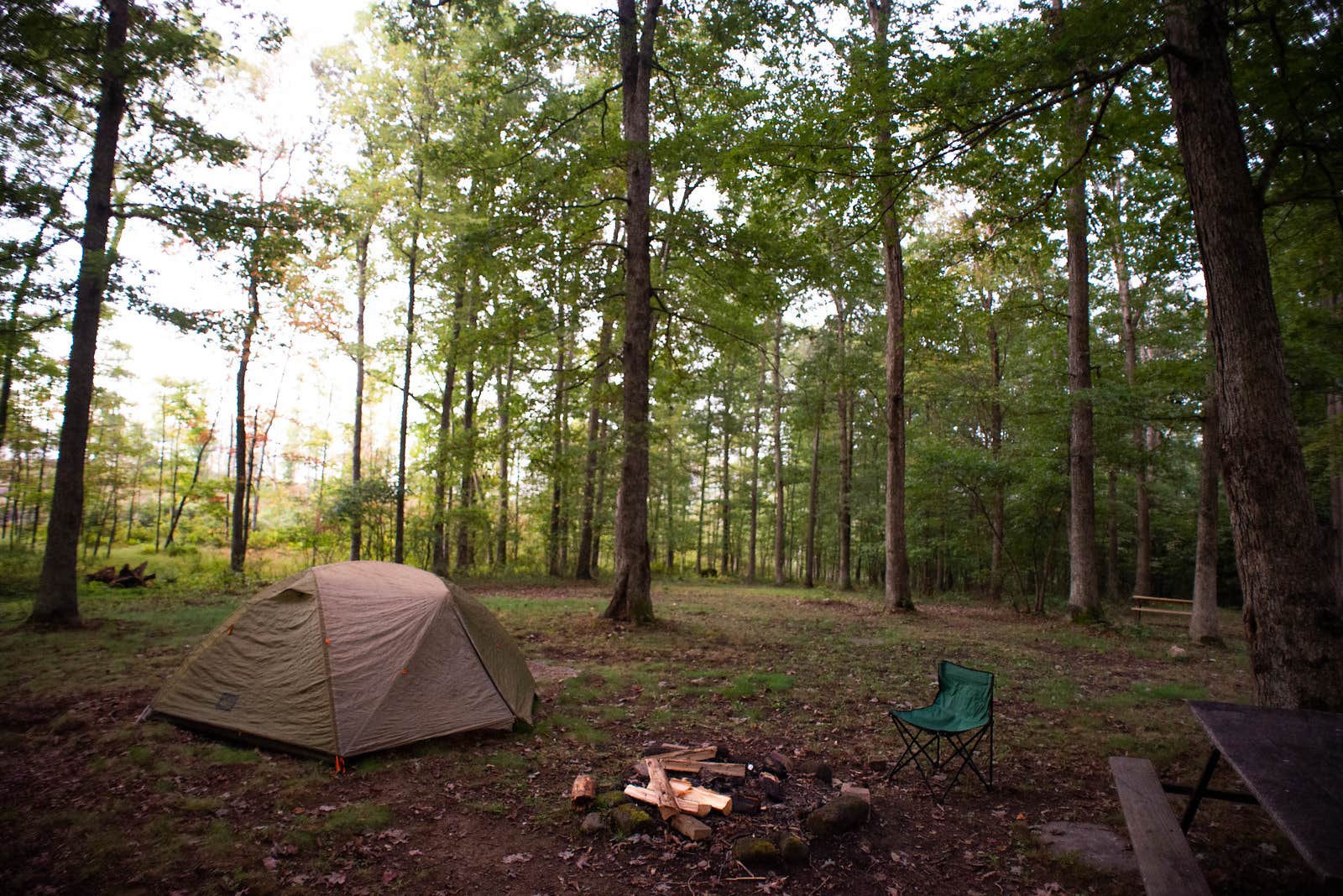 Camping near shop coopers rock