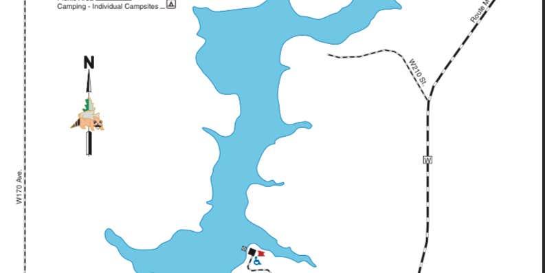 Camper submitted image from Harrison County Lake