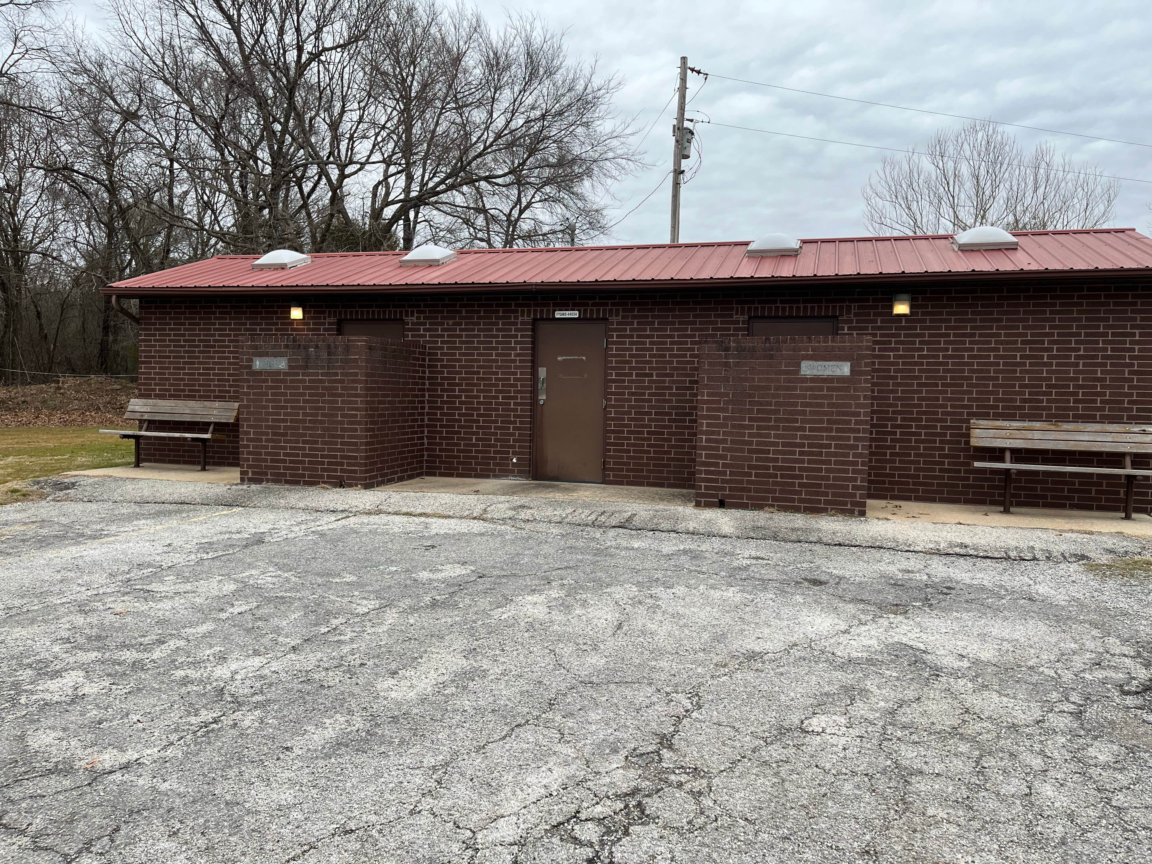 Elizabeth R.'s photo of glamping accommodations at Flat Rock Creek near Hulbert, OK