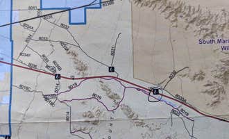 Camping near Ajo BLM Dispersed: BLM Sonoran Desert National Monument - BLM road #8032 access, Gila Bend, Arizona