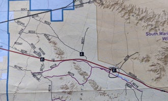 Camping near Gila Bend FamCamp: BLM Sonoran Desert National Monument - BLM road #8032 access, Gila Bend, Arizona