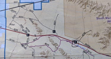 BLM Sonoran Desert National Monument - BLM road #8032 access